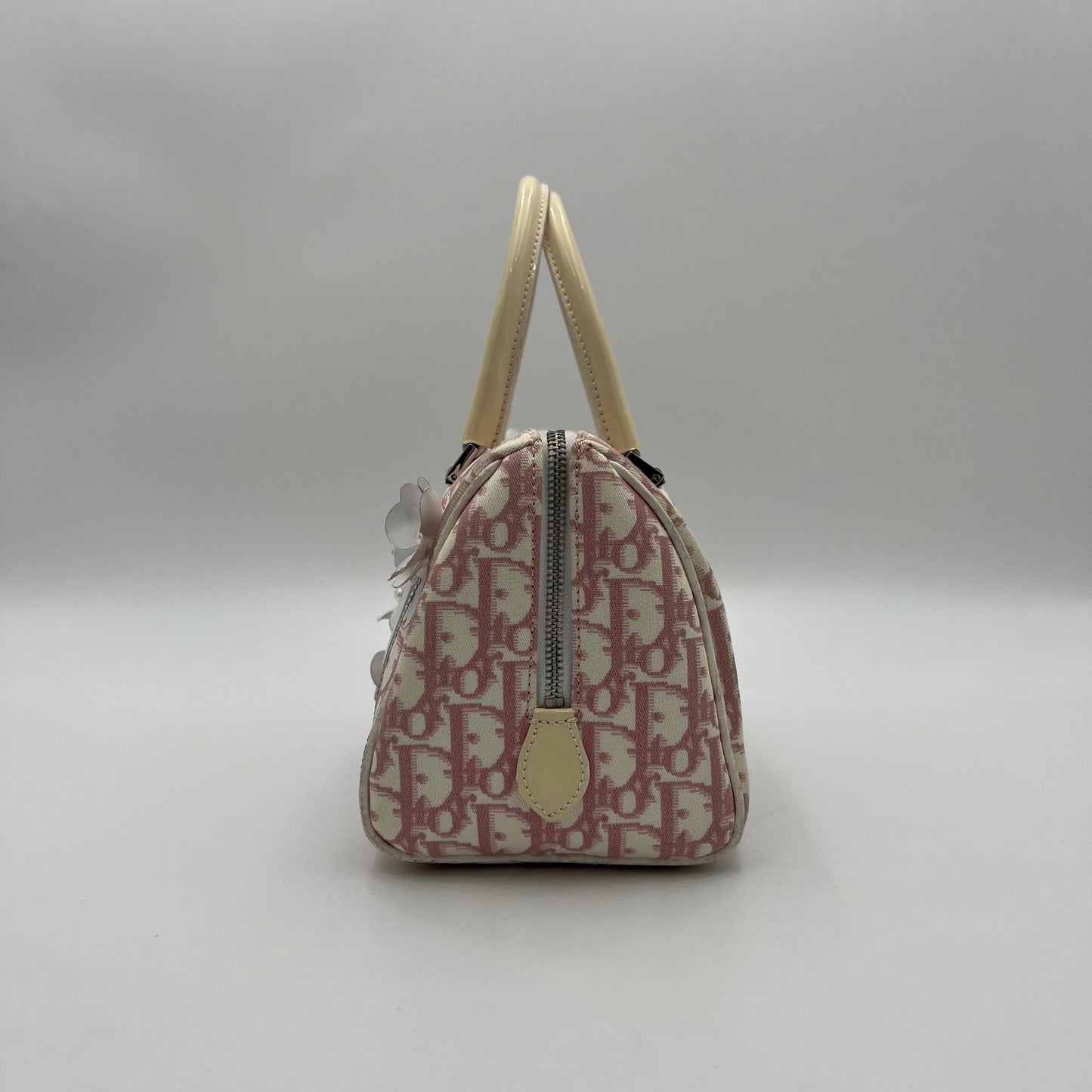 Christian Dior Pink Trotter Girly Boston Bag