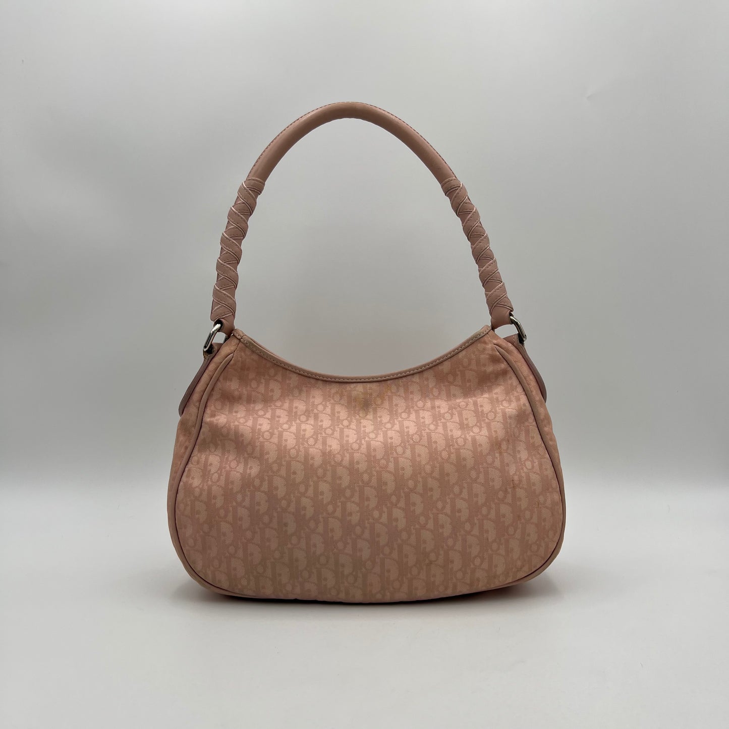 Christian Dior Pink Trotter Lovely Hobo Shoulder Bag
