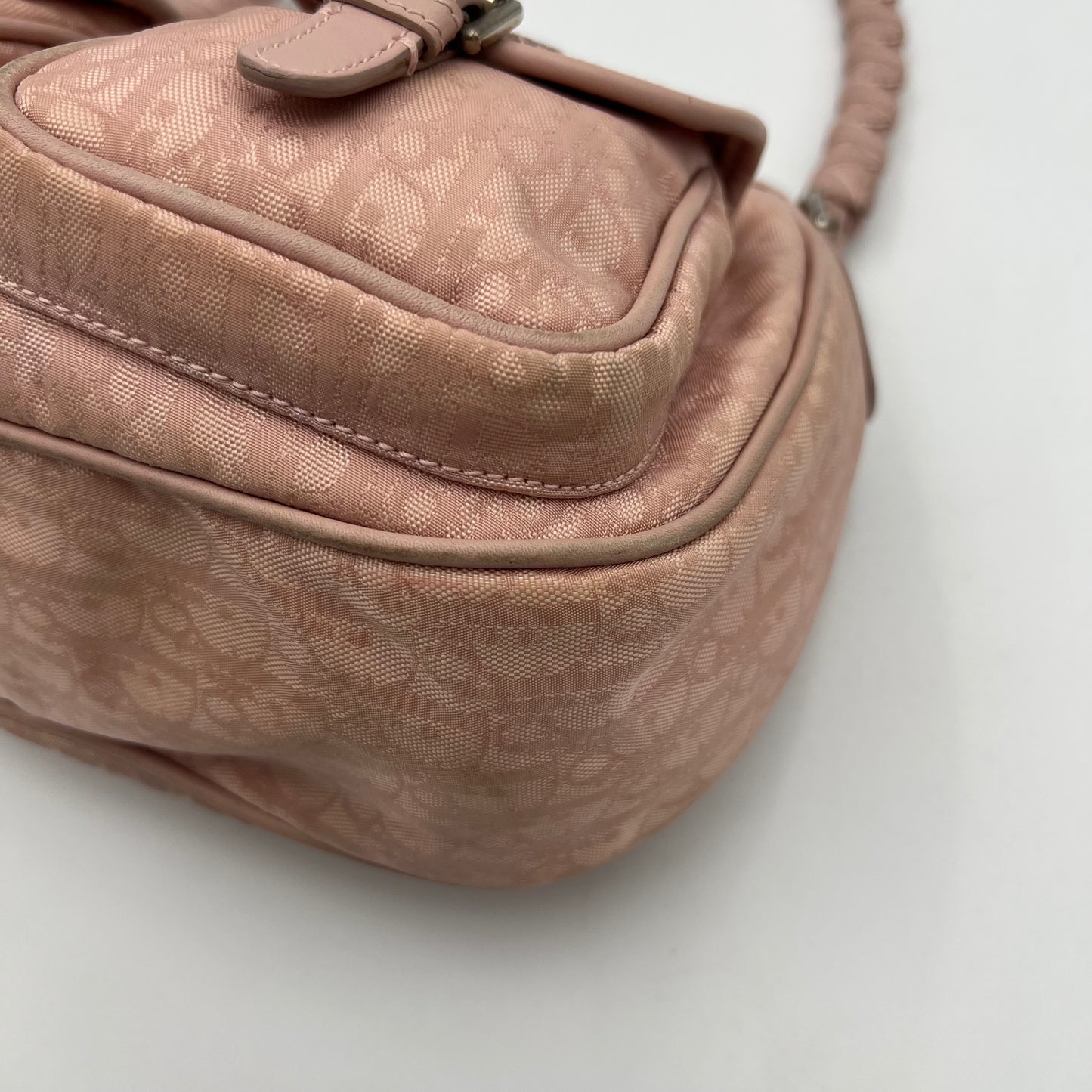 Christian Dior Pink Trotter Lovely Hobo Shoulder Bag