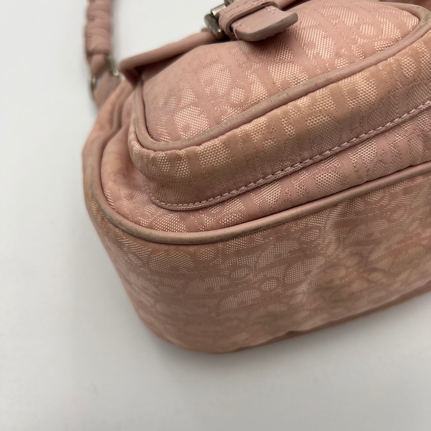 Christian Dior Pink Trotter Lovely Hobo Shoulder Bag