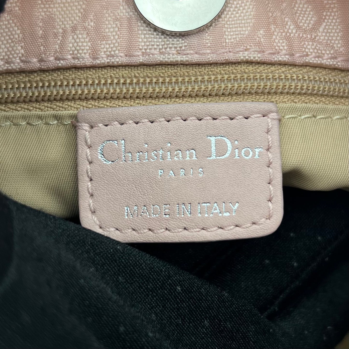 Christian Dior Pink Trotter Lovely Hobo Shoulder Bag