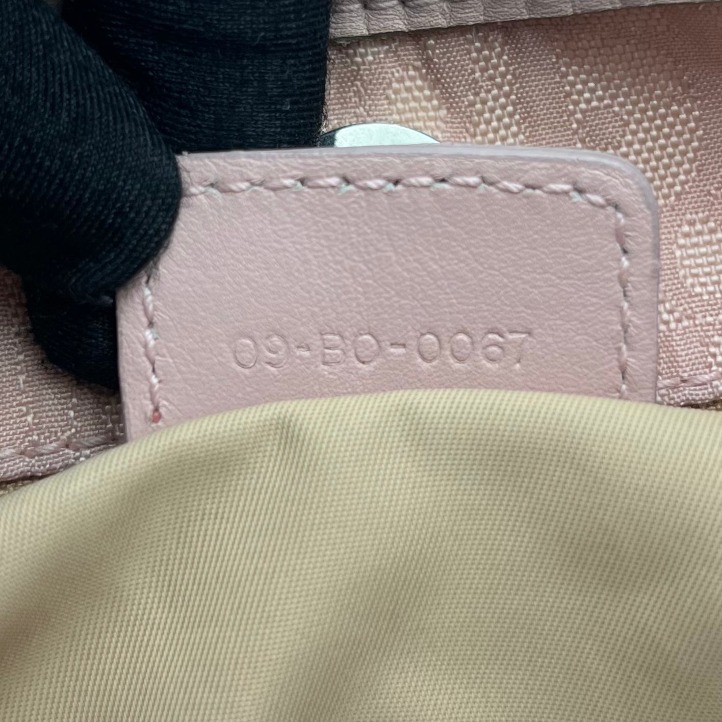 Christian Dior Pink Trotter Lovely Hobo Shoulder Bag