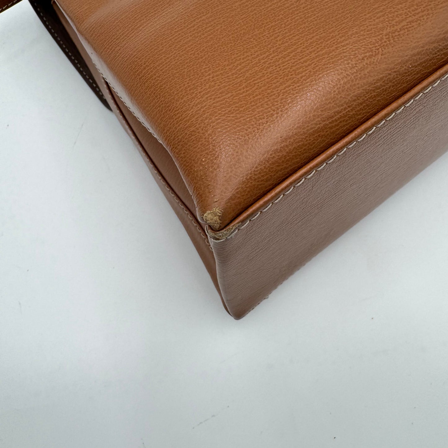 Loewe Brown Velasquez Twist Top Handle Two-Way Bag