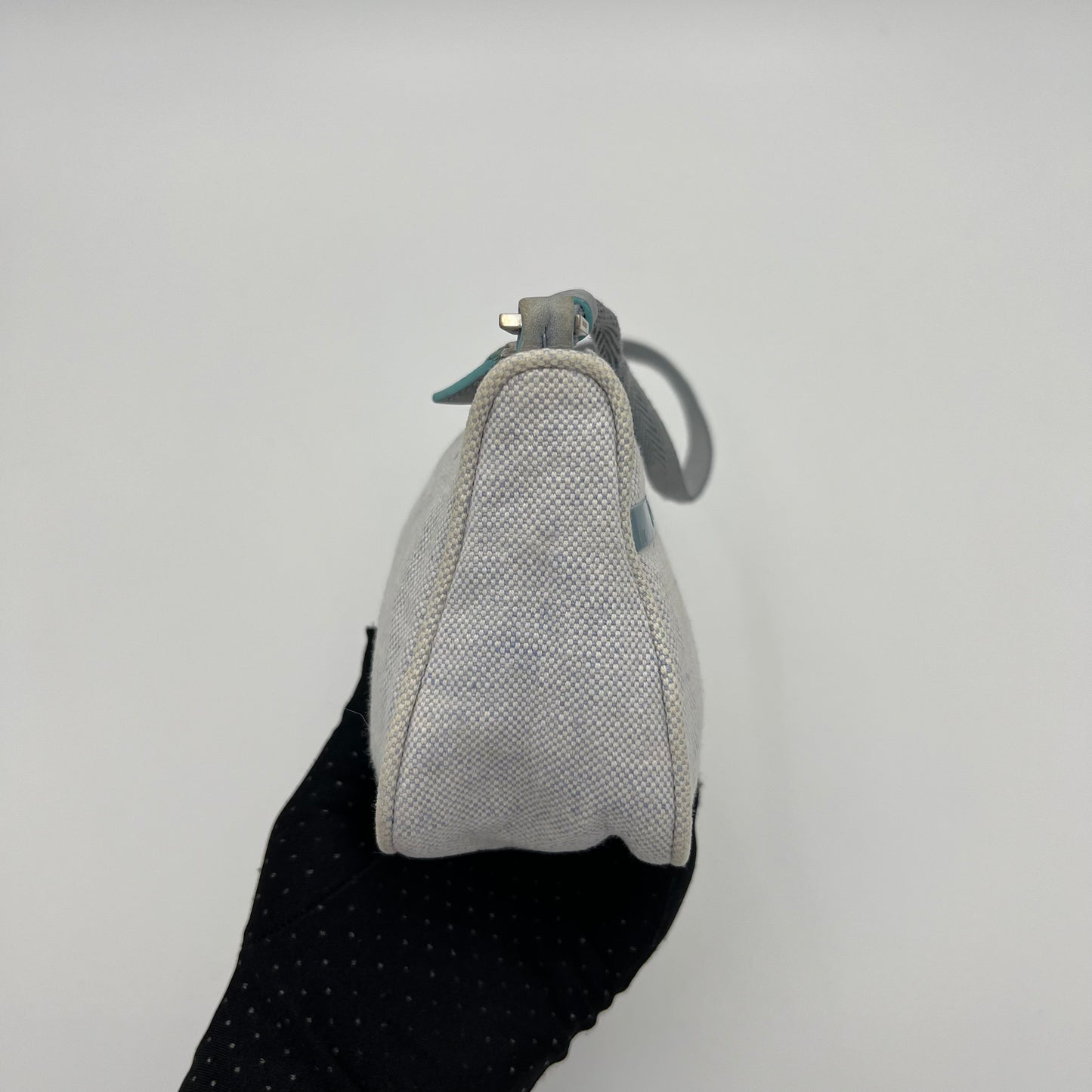 Prada Sports Blue Canvas Pochette