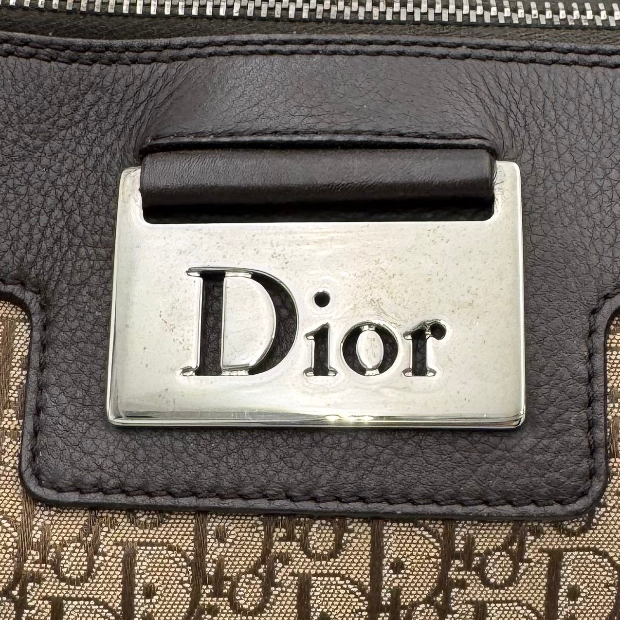 Christian Dior Brown Trotter Street Chic Boston 25