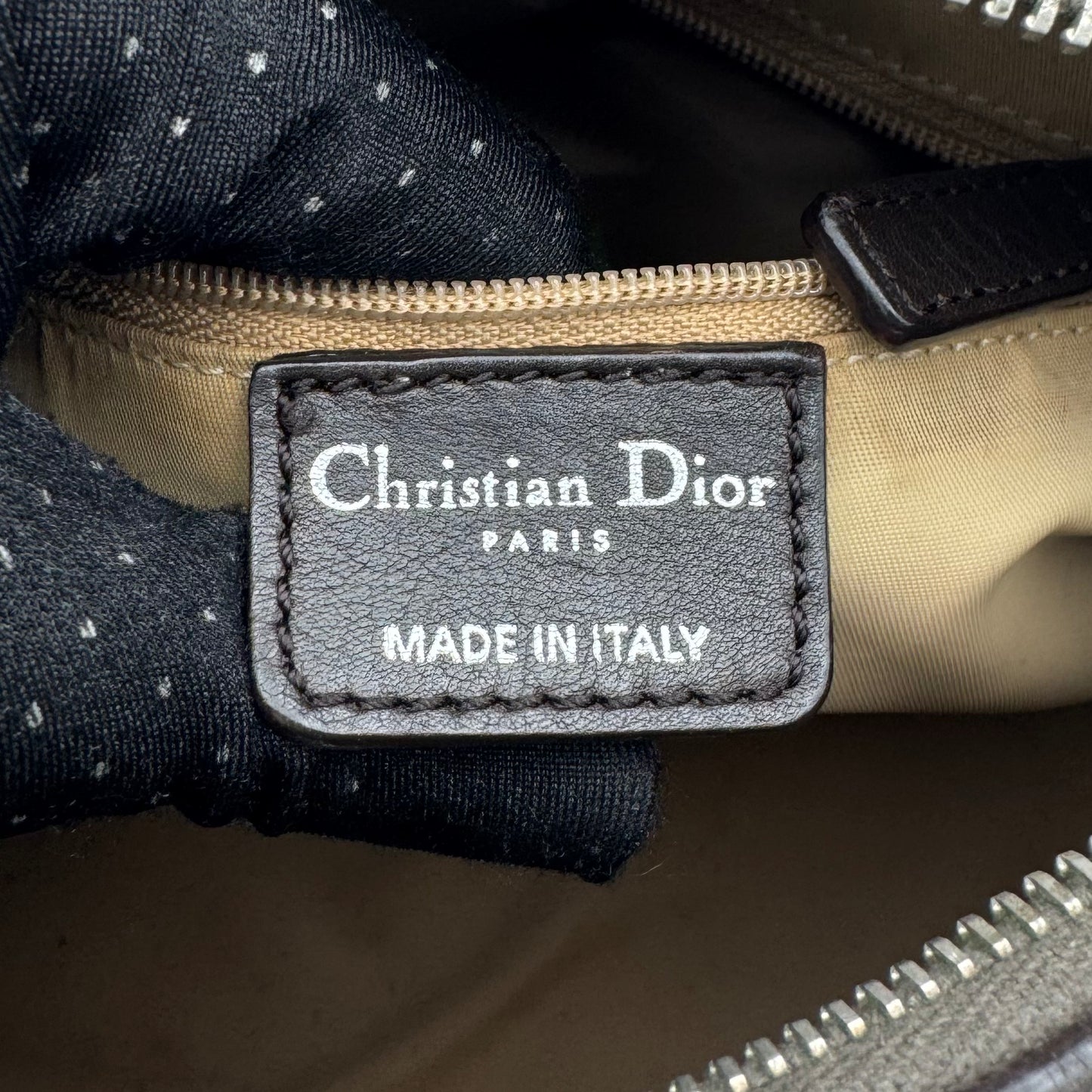Christian Dior Brown Trotter Street Chic Boston 25