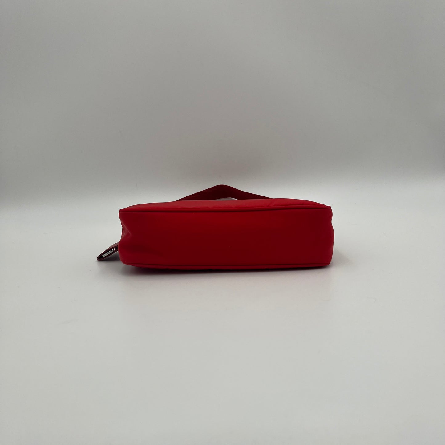 Prada Red Nylon Re-Edition 2000 Mini Hobo Bag