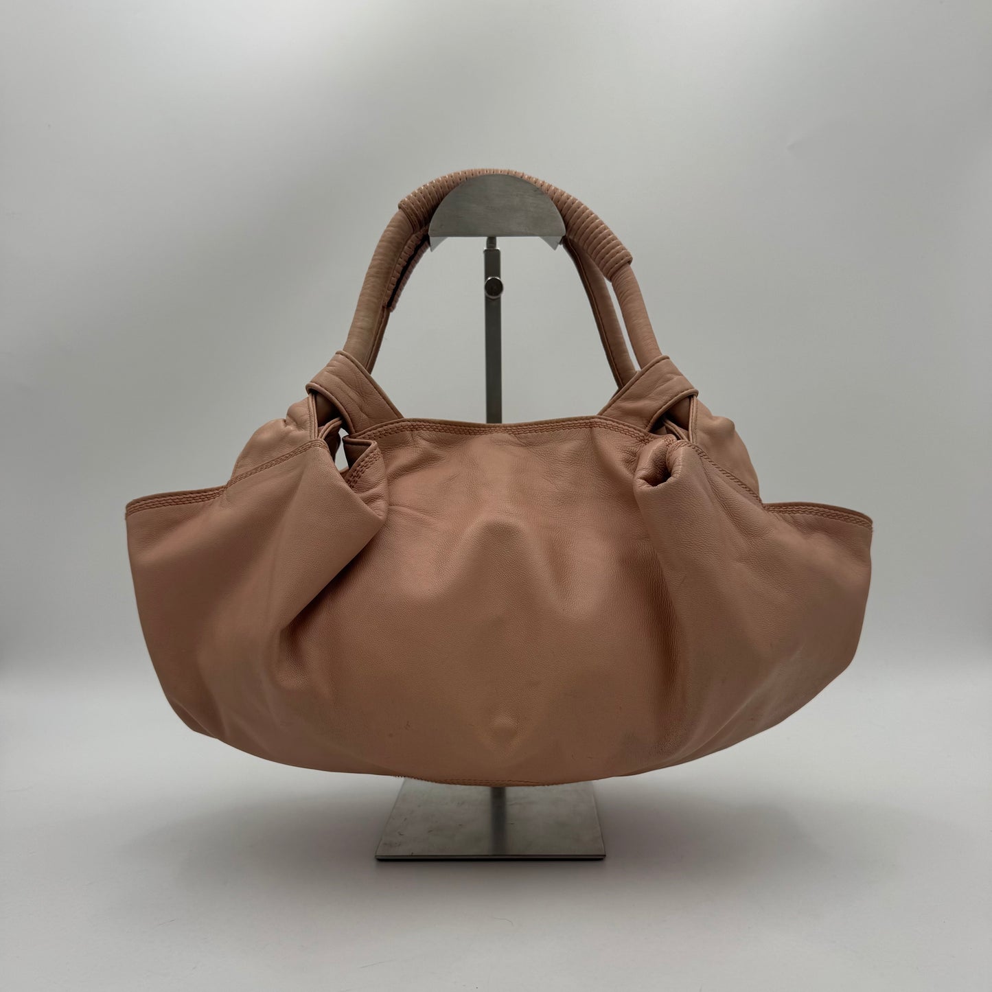 Loewe Nude Pink Anagram Nappa Aire Handbag