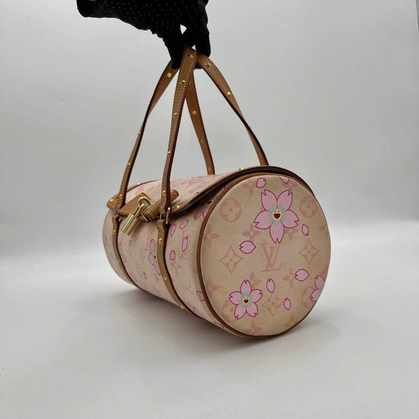 LV Takashi Murakami Pink Cherry Blossom Papillon