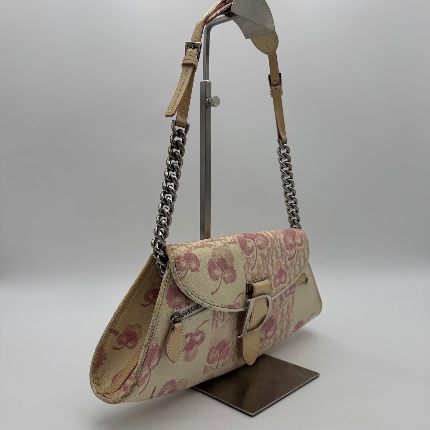 Christian Dior by John Galliano Pink Cherry Blossom Girly Baguette