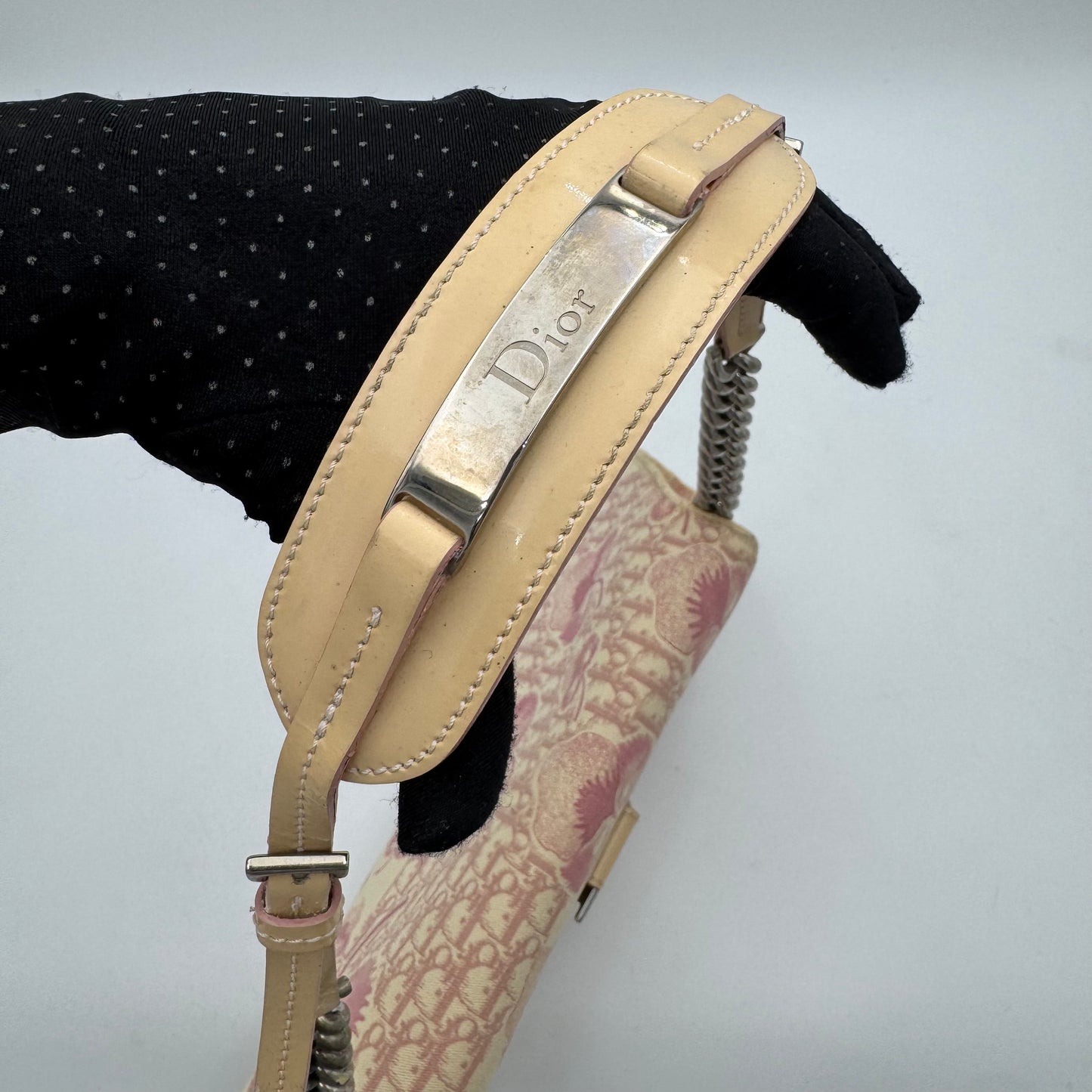 Christian Dior by John Galliano Pink Cherry Blossom Girly Baguette