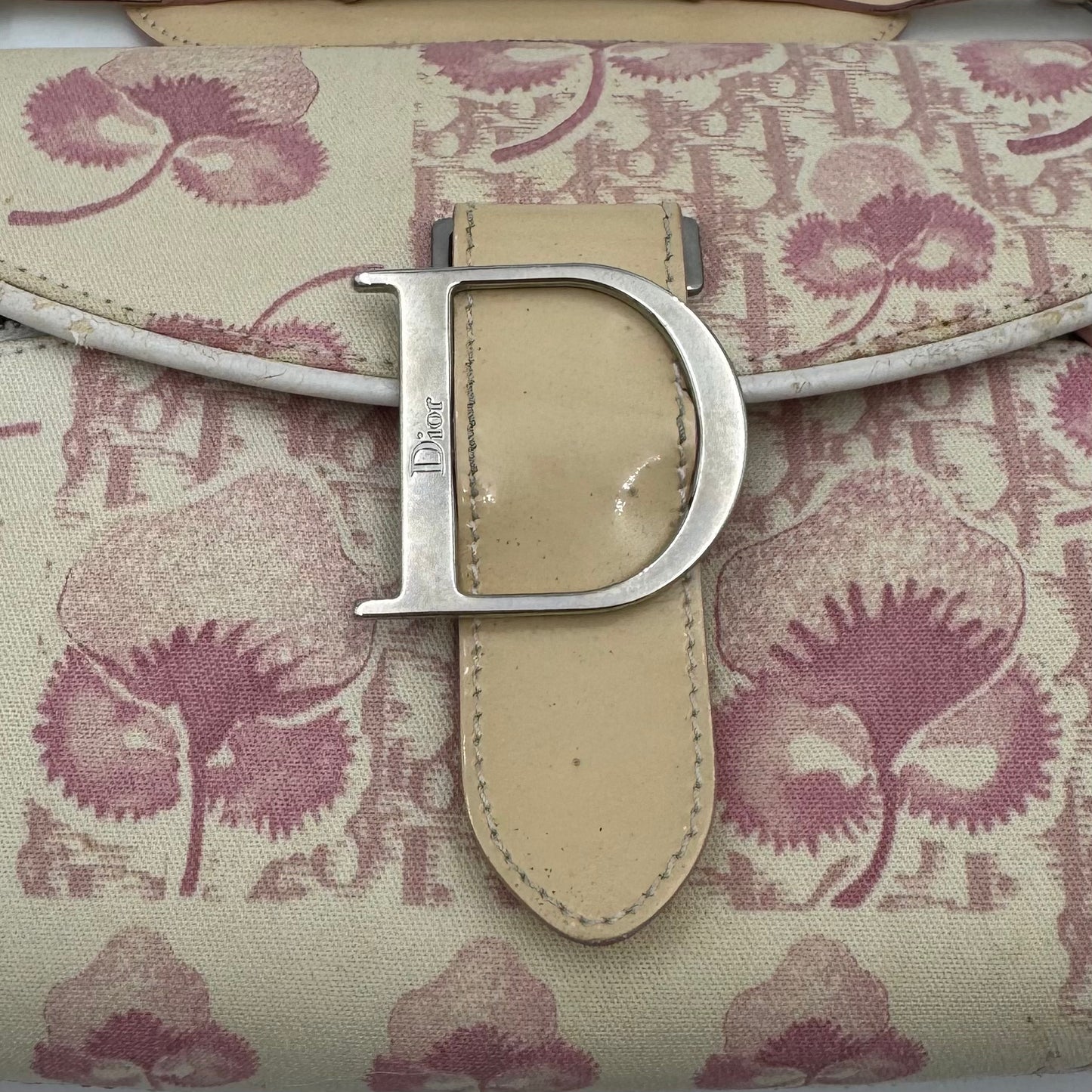 Christian Dior by John Galliano Pink Cherry Blossom Girly Baguette