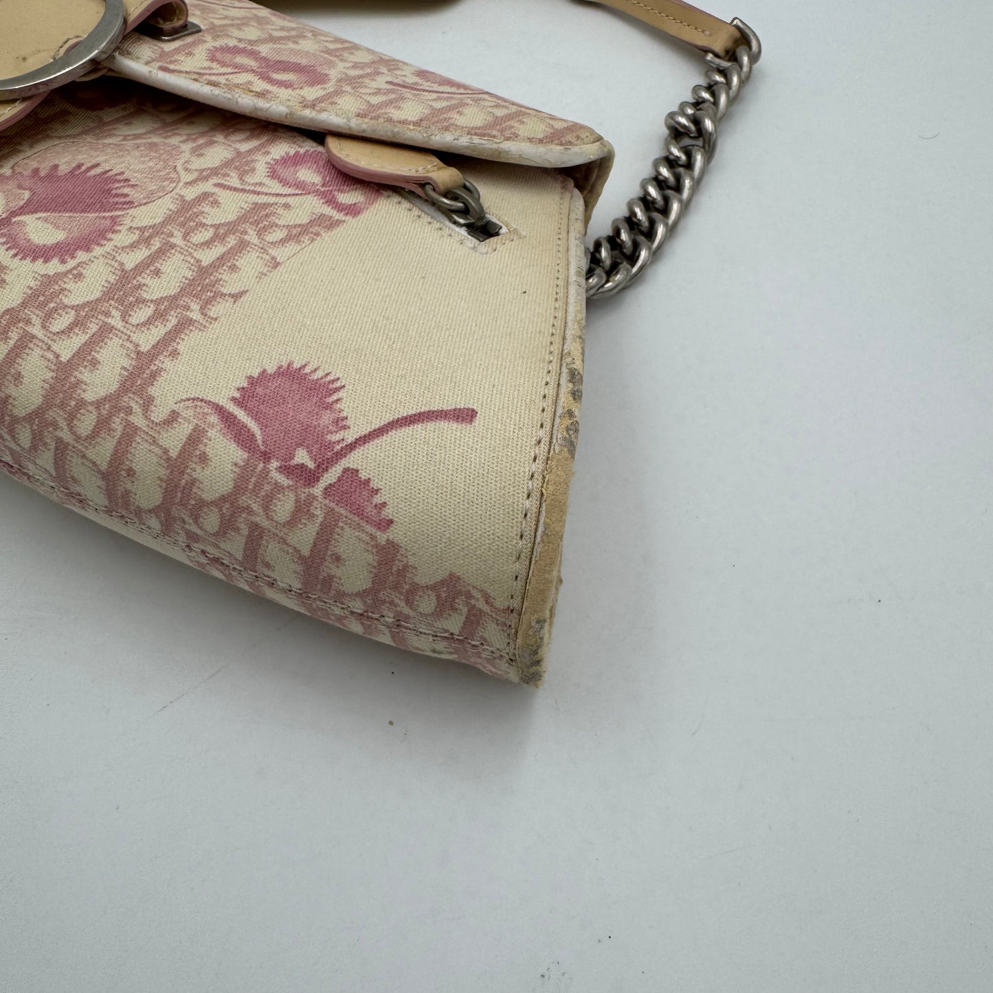Christian Dior by John Galliano Pink Cherry Blossom Girly Baguette
