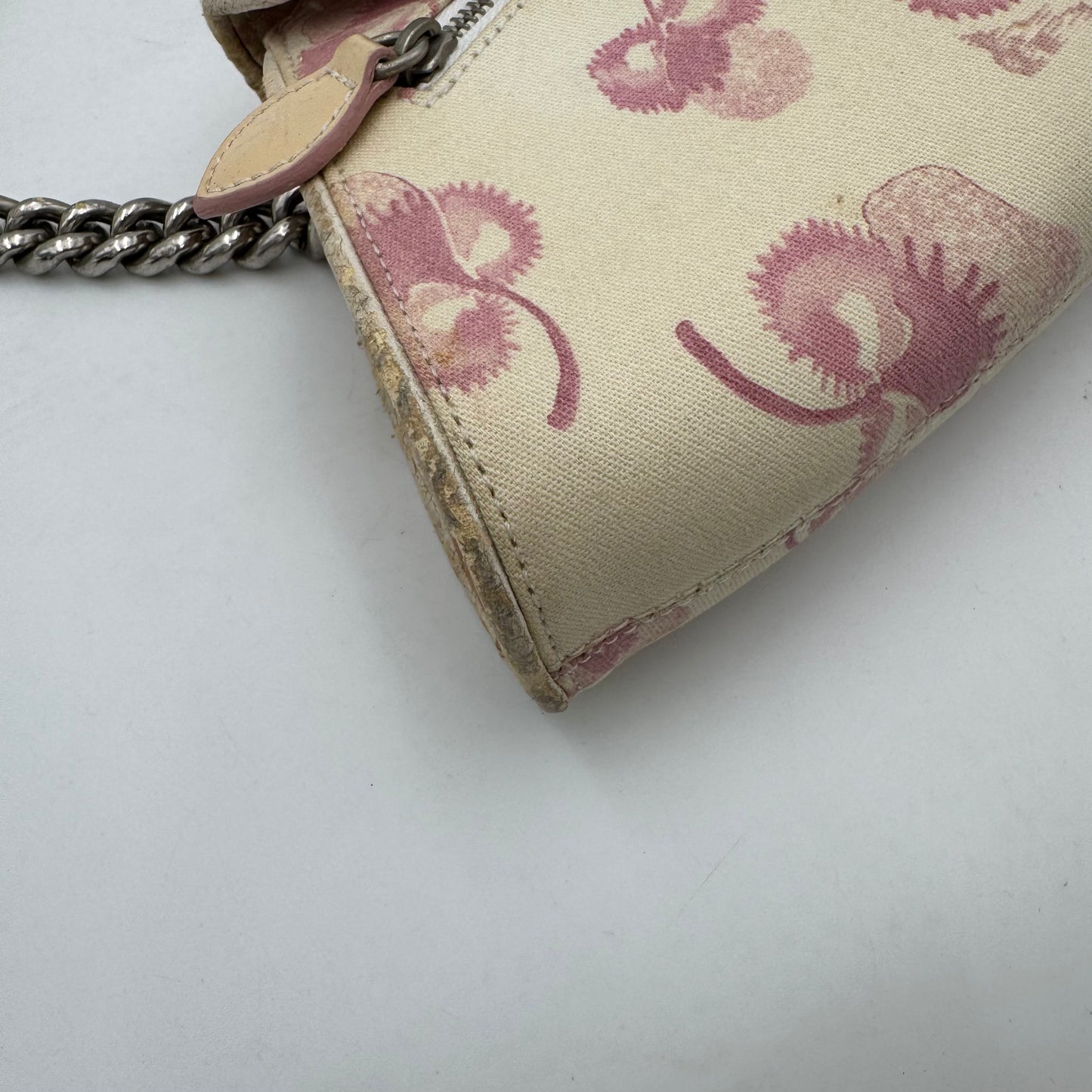 Christian Dior by John Galliano Pink Cherry Blossom Girly Baguette