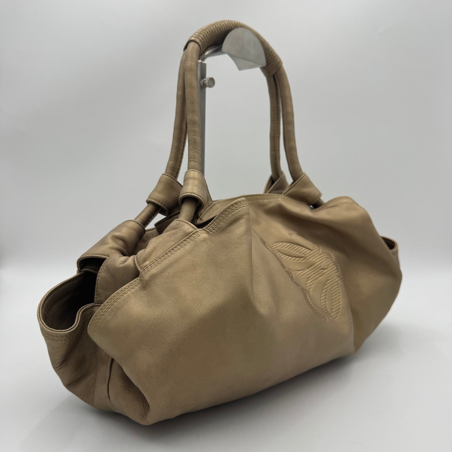 Loewe Gold Nappa Aire Handbag