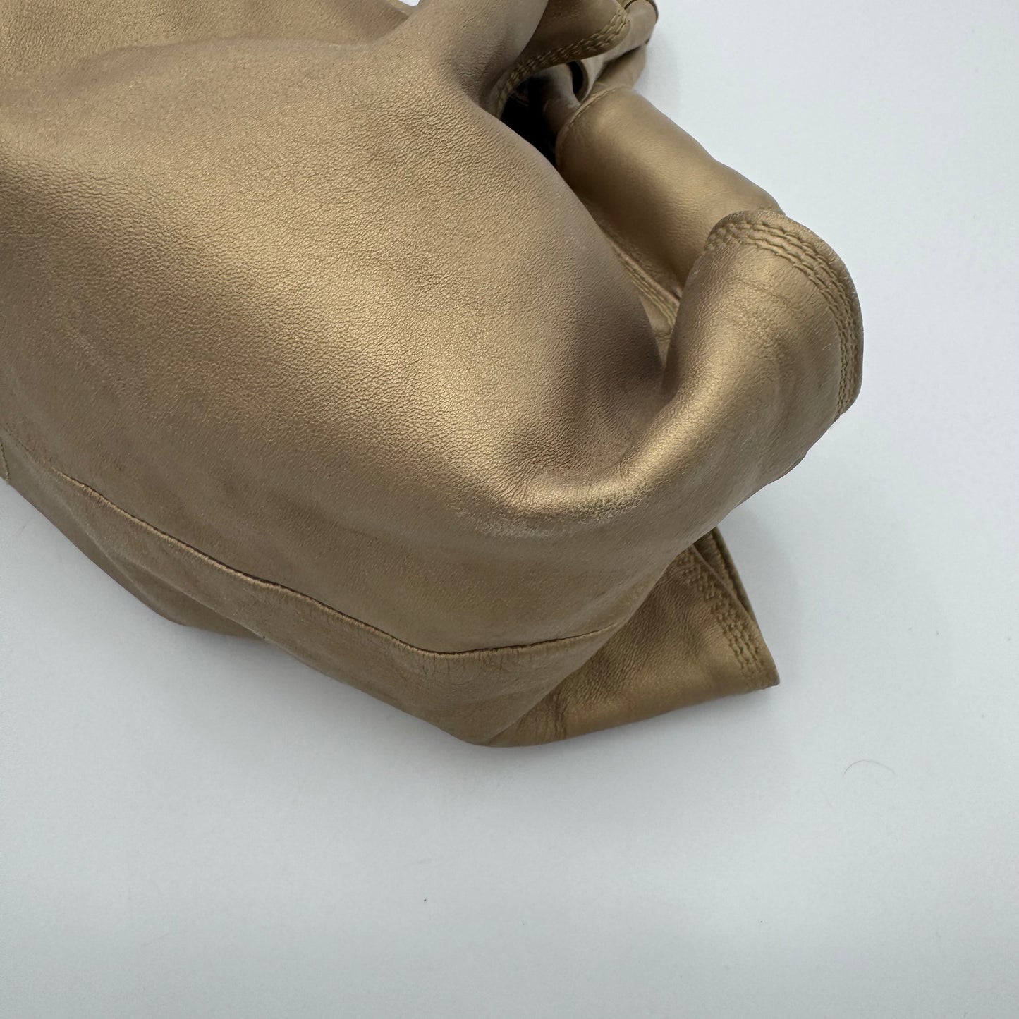 Loewe Gold Nappa Aire Handbag
