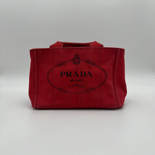 Prada Red Canapa