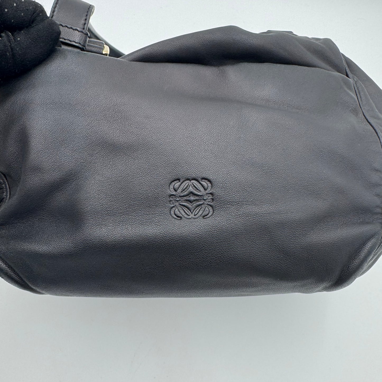 Loewe Black Anagram Nappa Handbag