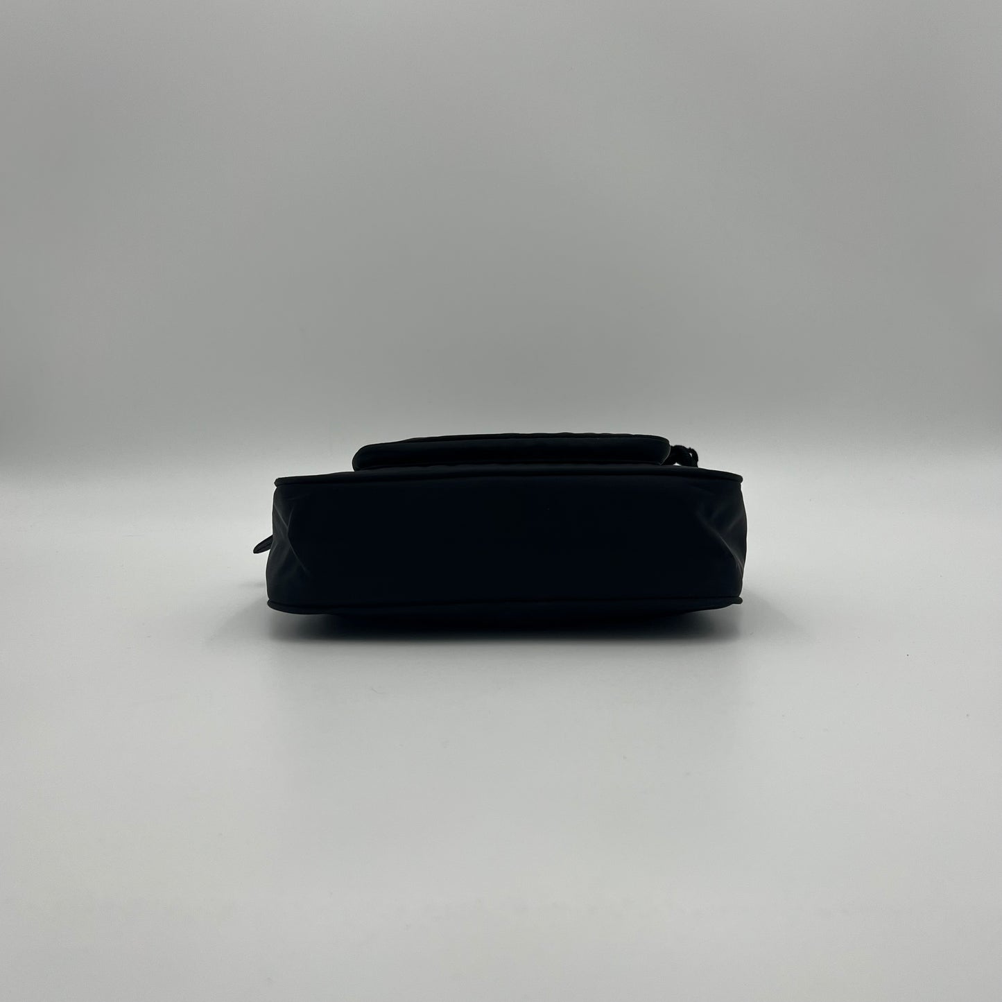 Prada Black Nylon Re-Edition Braided Strap Hobo Bag