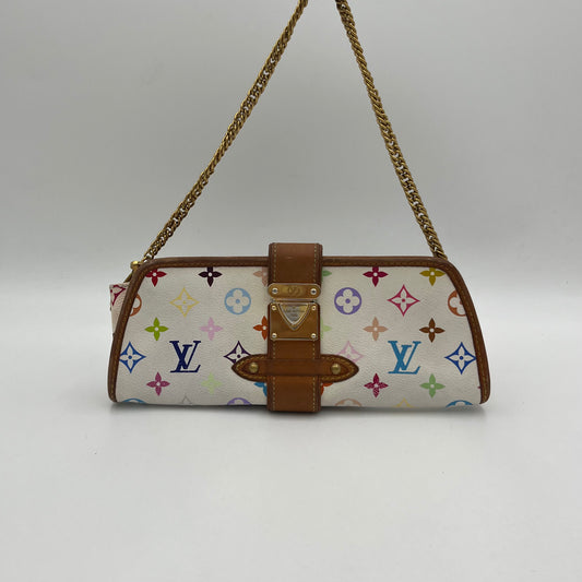 LV White Multicolor Shirley