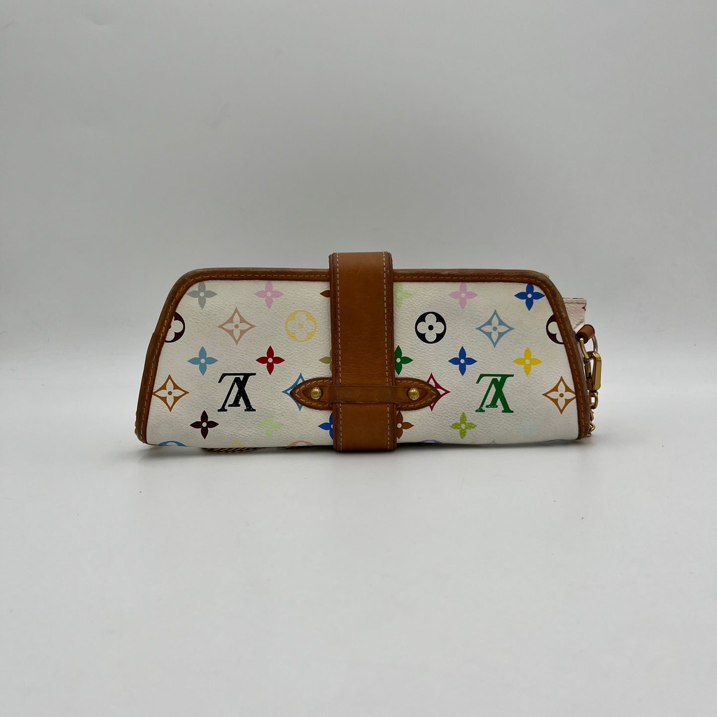 LV White Multicolor Shirley