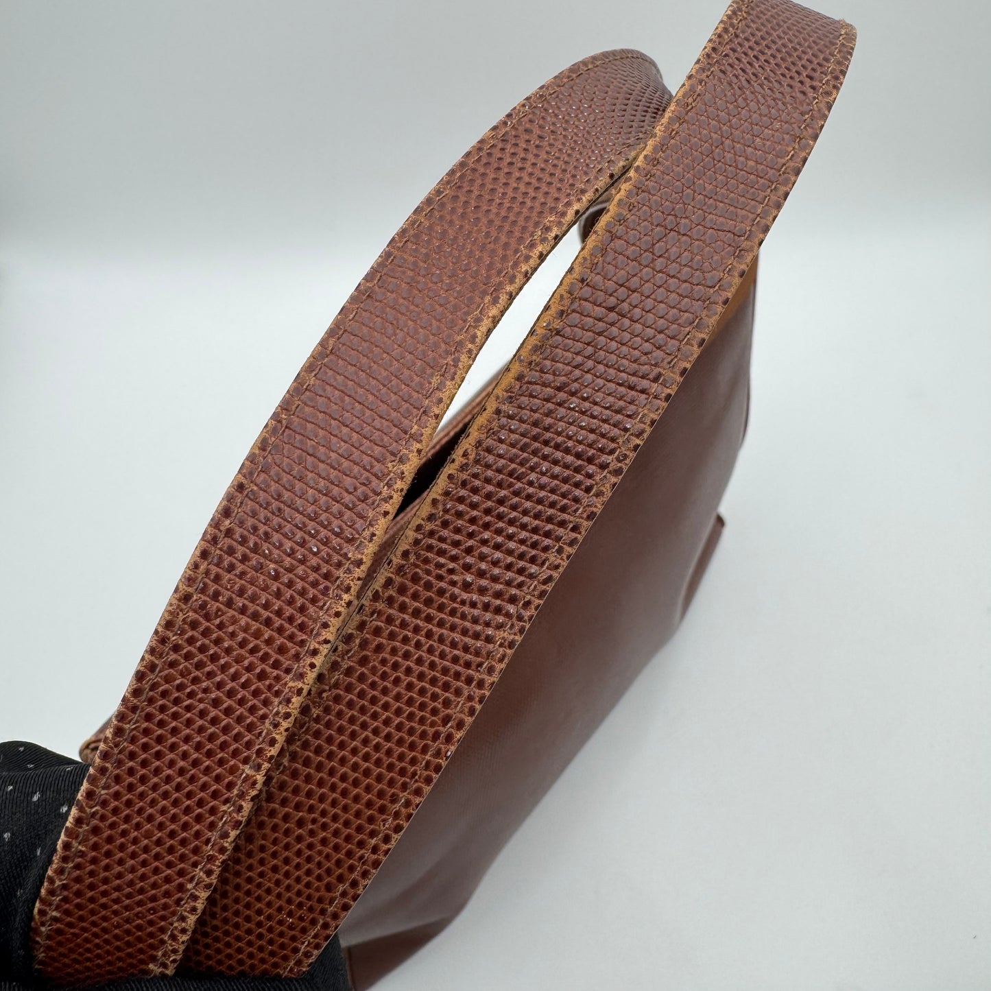 Salvatore Ferragamo Brown Vara Bow Tote Bag