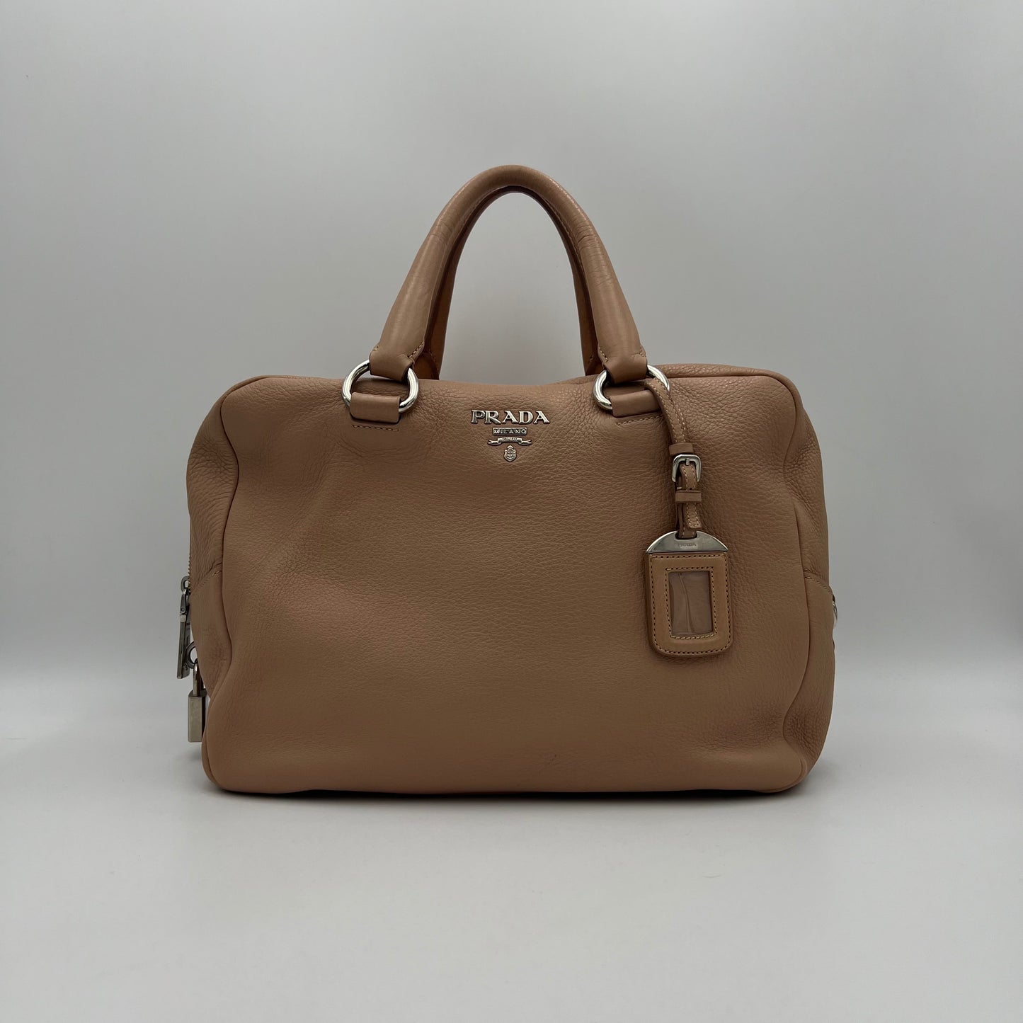 Prada Nude Pink Vitello Daino Handbag