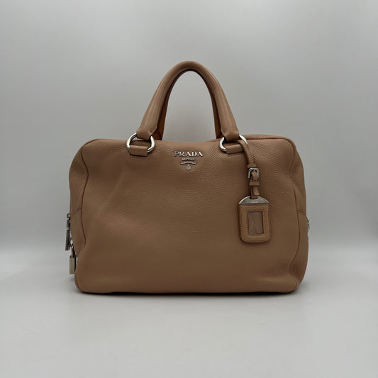 Prada Nude Pink Vitello Daino Handbag