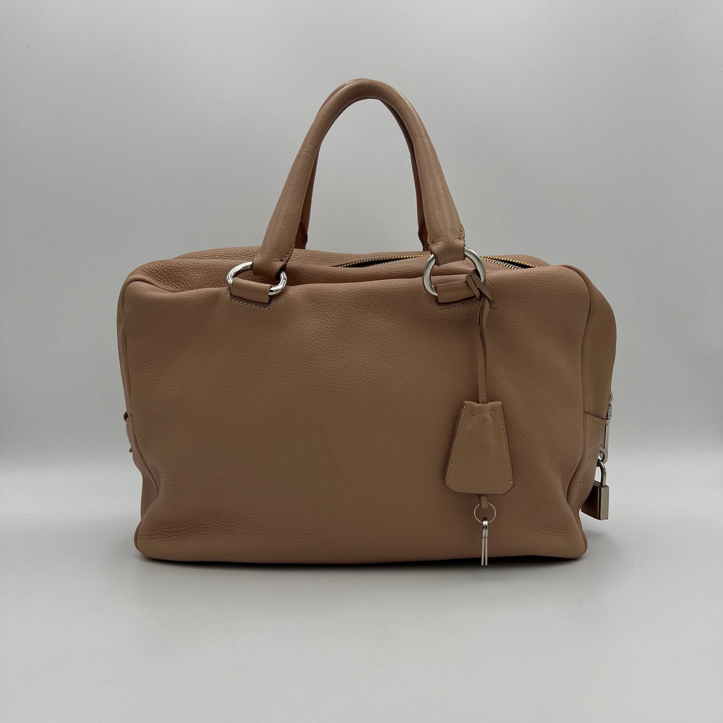 Prada Nude Pink Vitello Daino Handbag