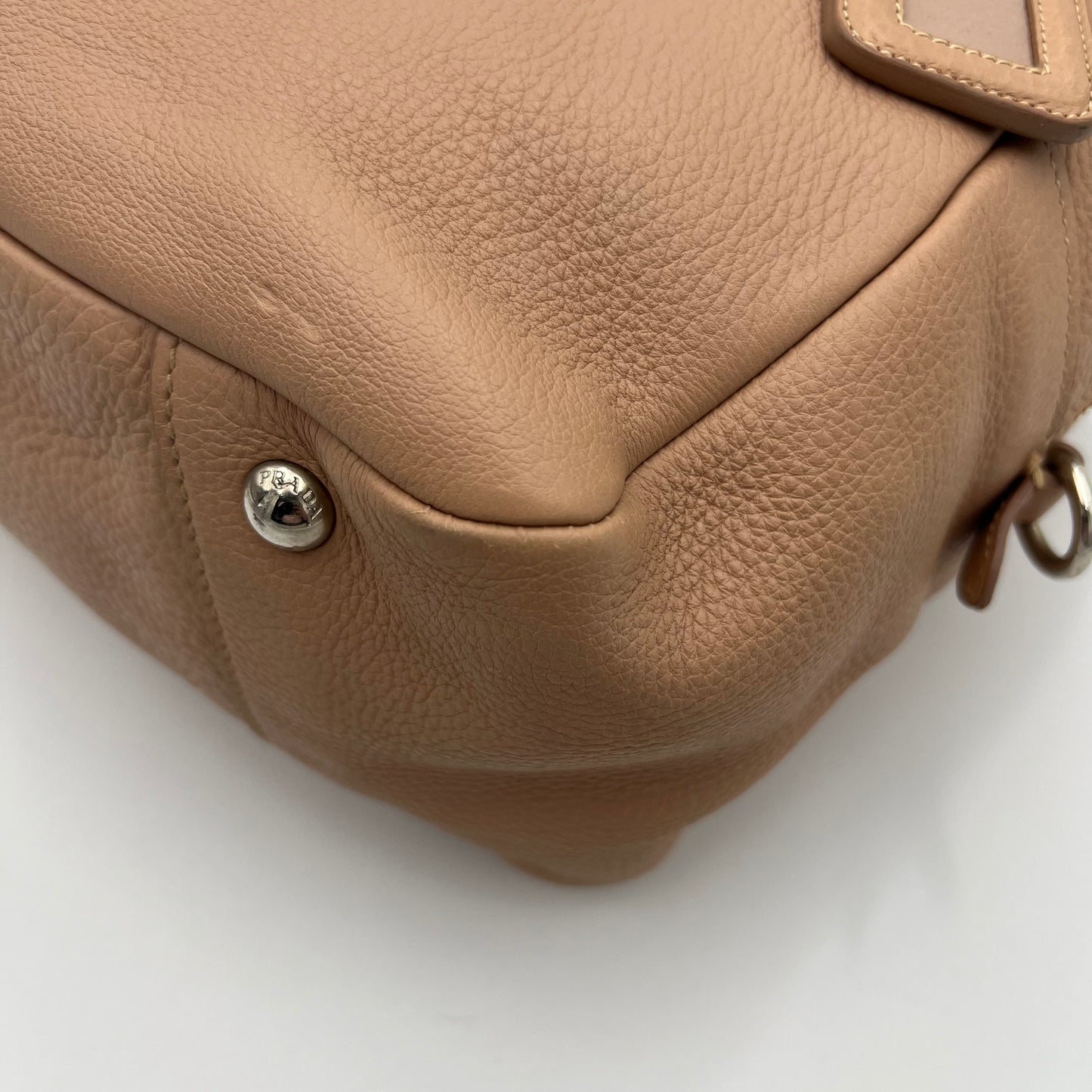 Prada Nude Pink Vitello Daino Handbag