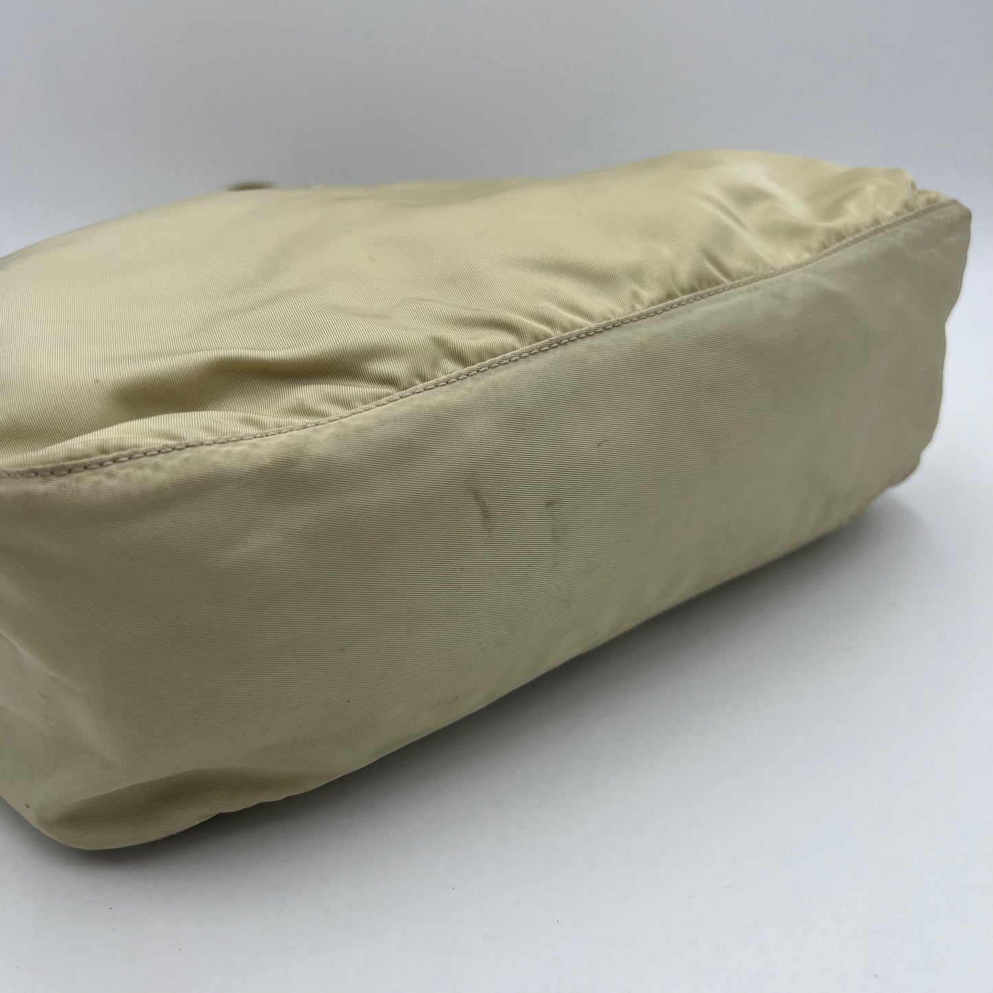 Prada Beige Nylon Messenger Crossbody