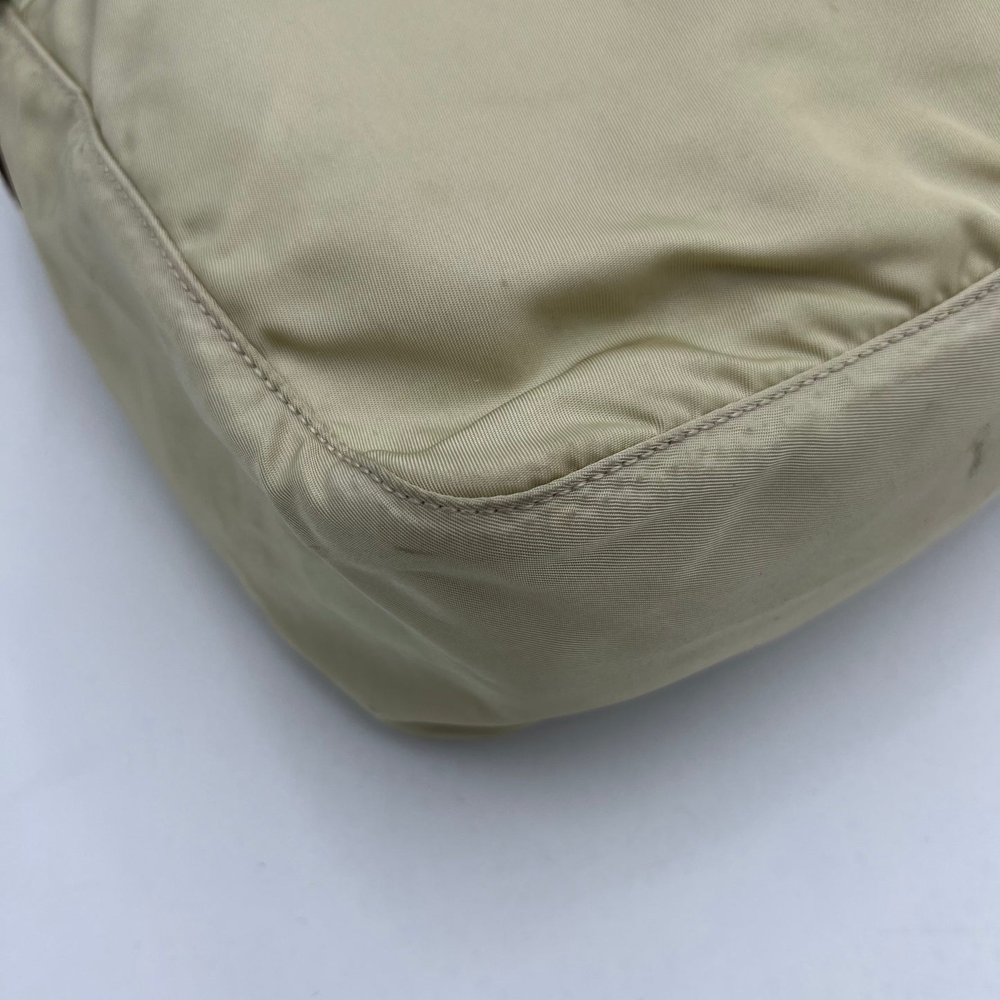 Prada Beige Nylon Messenger Crossbody