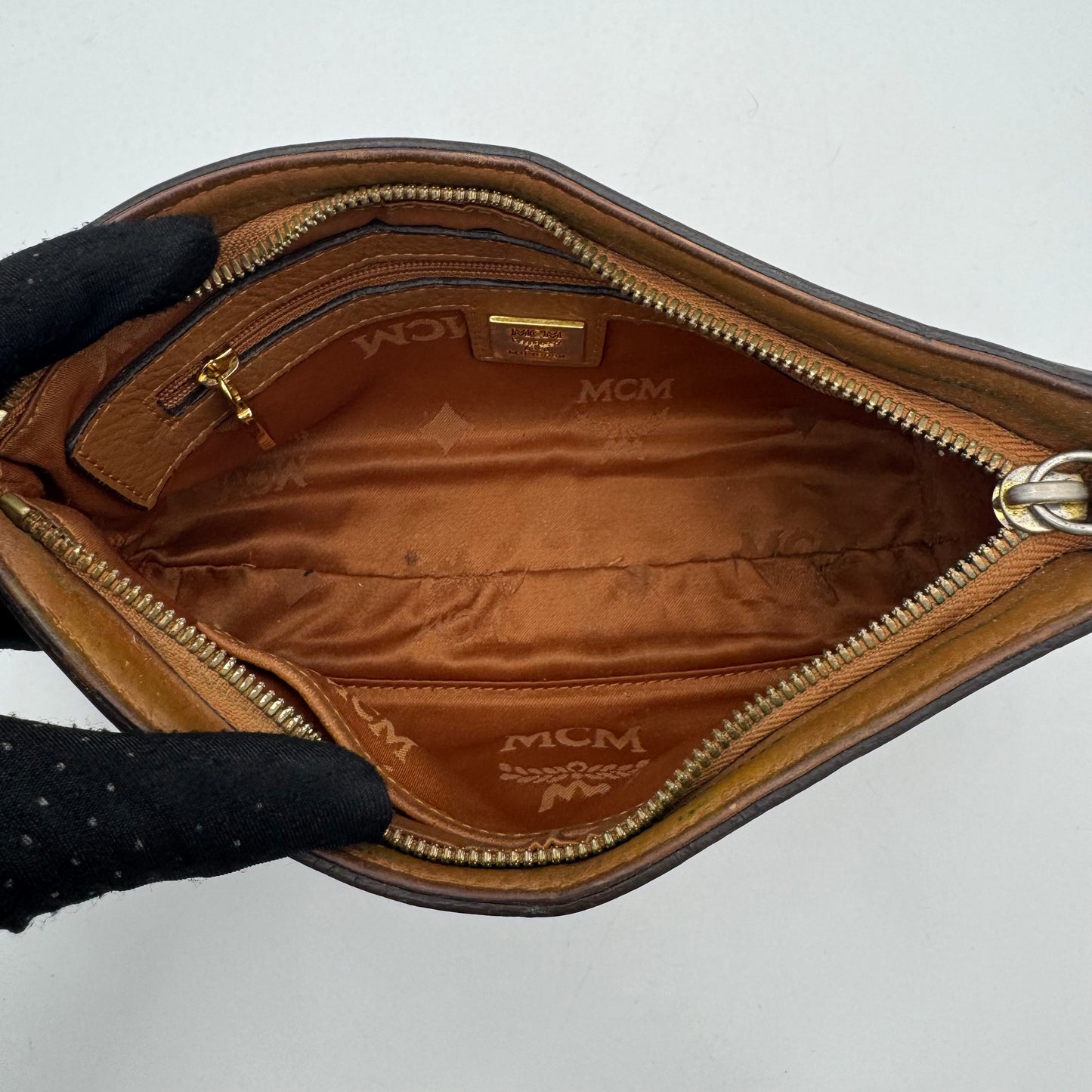 MCM Cognac Pochette