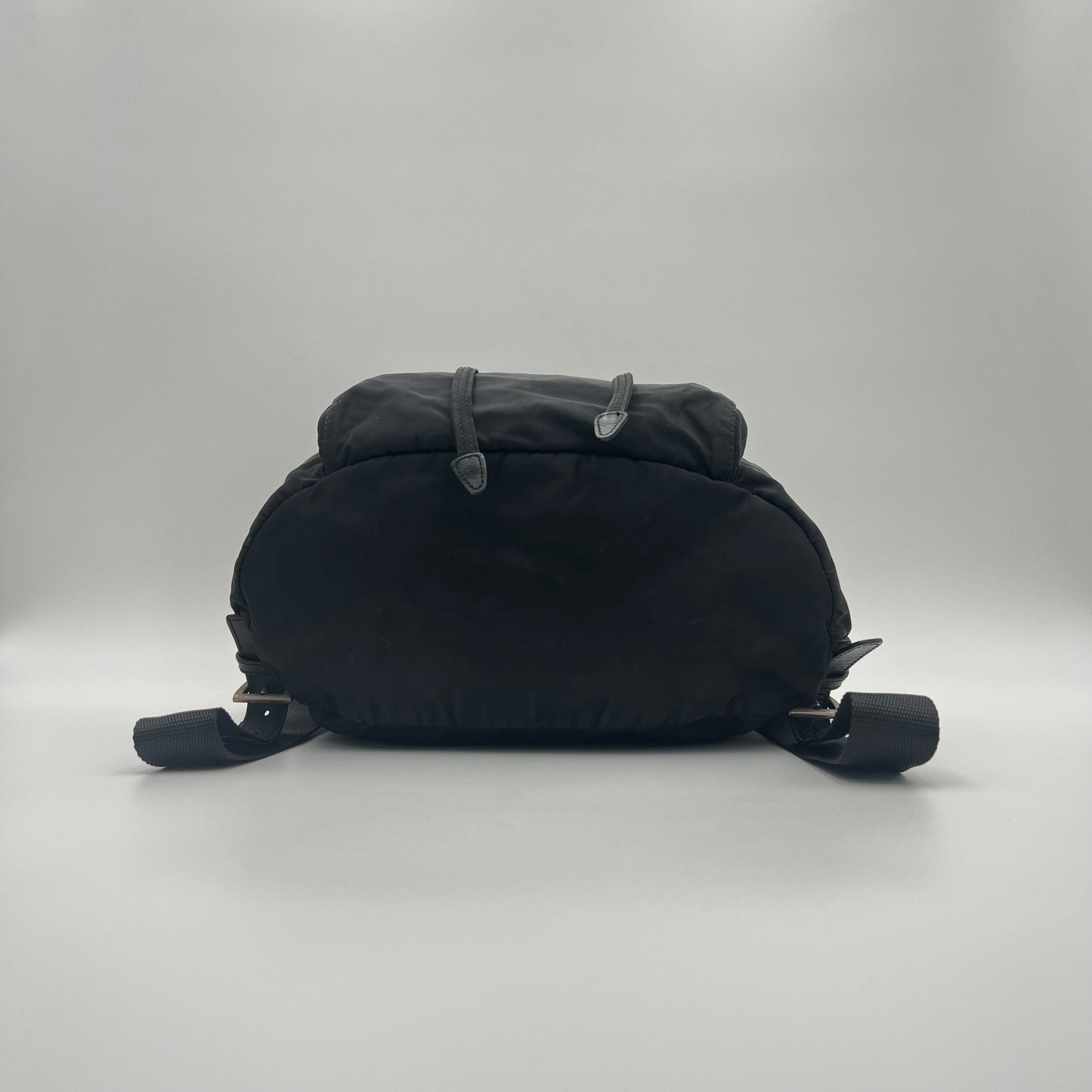 Prada Black Nylon Medium Backpack