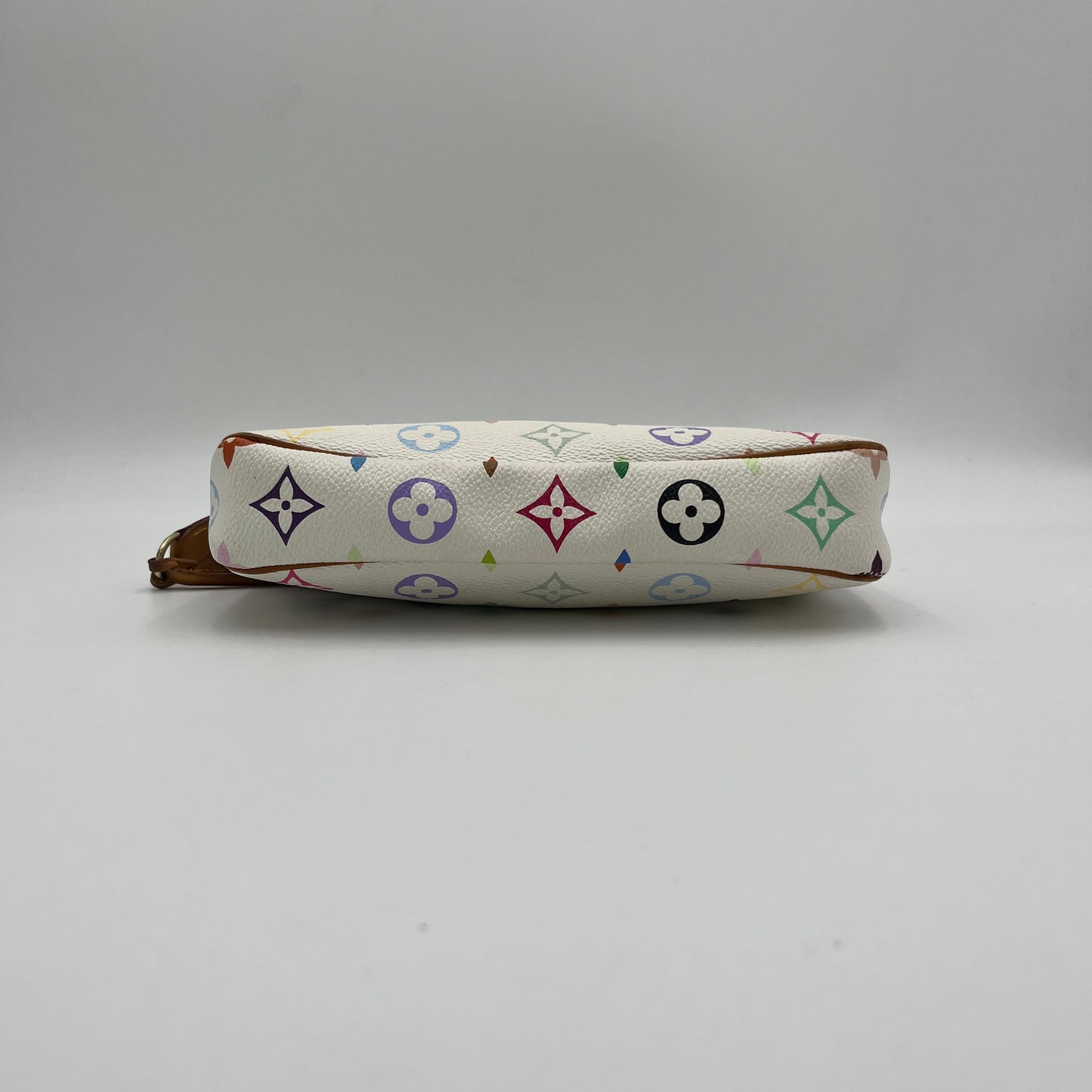 LV Takashi Murakami White Multicolor Pochette