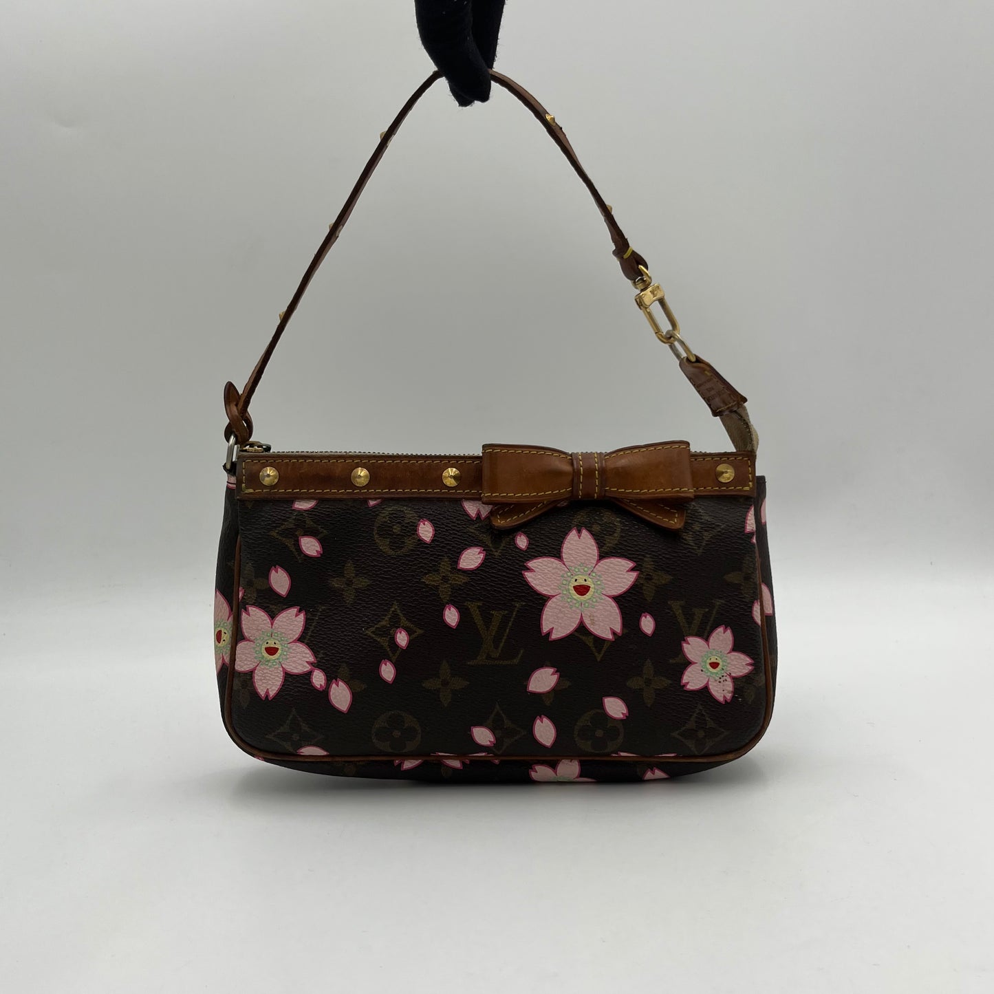 LV Takashi Murakami Monogram Cherry Blossoms Pochette