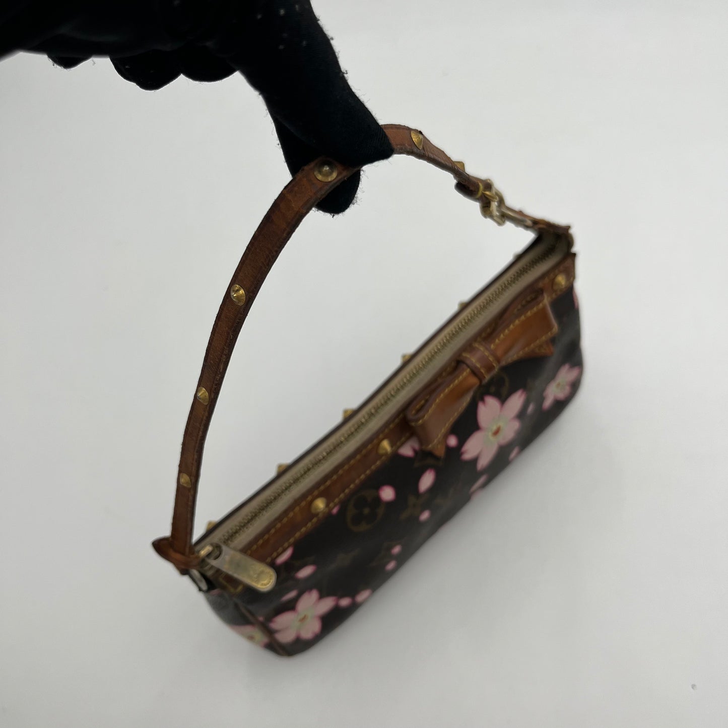 LV Takashi Murakami Monogram Cherry Blossoms Pochette