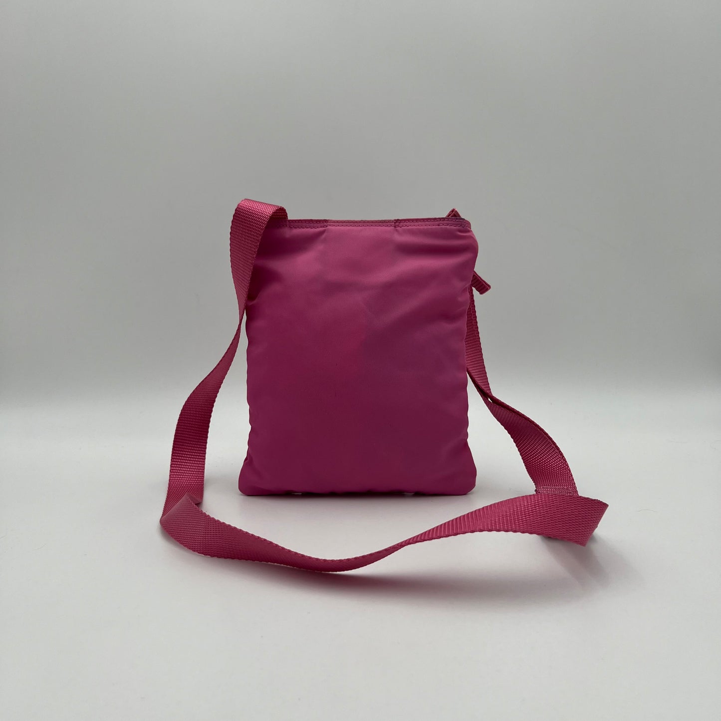 Prada Pink Nylon Mini Crossbody