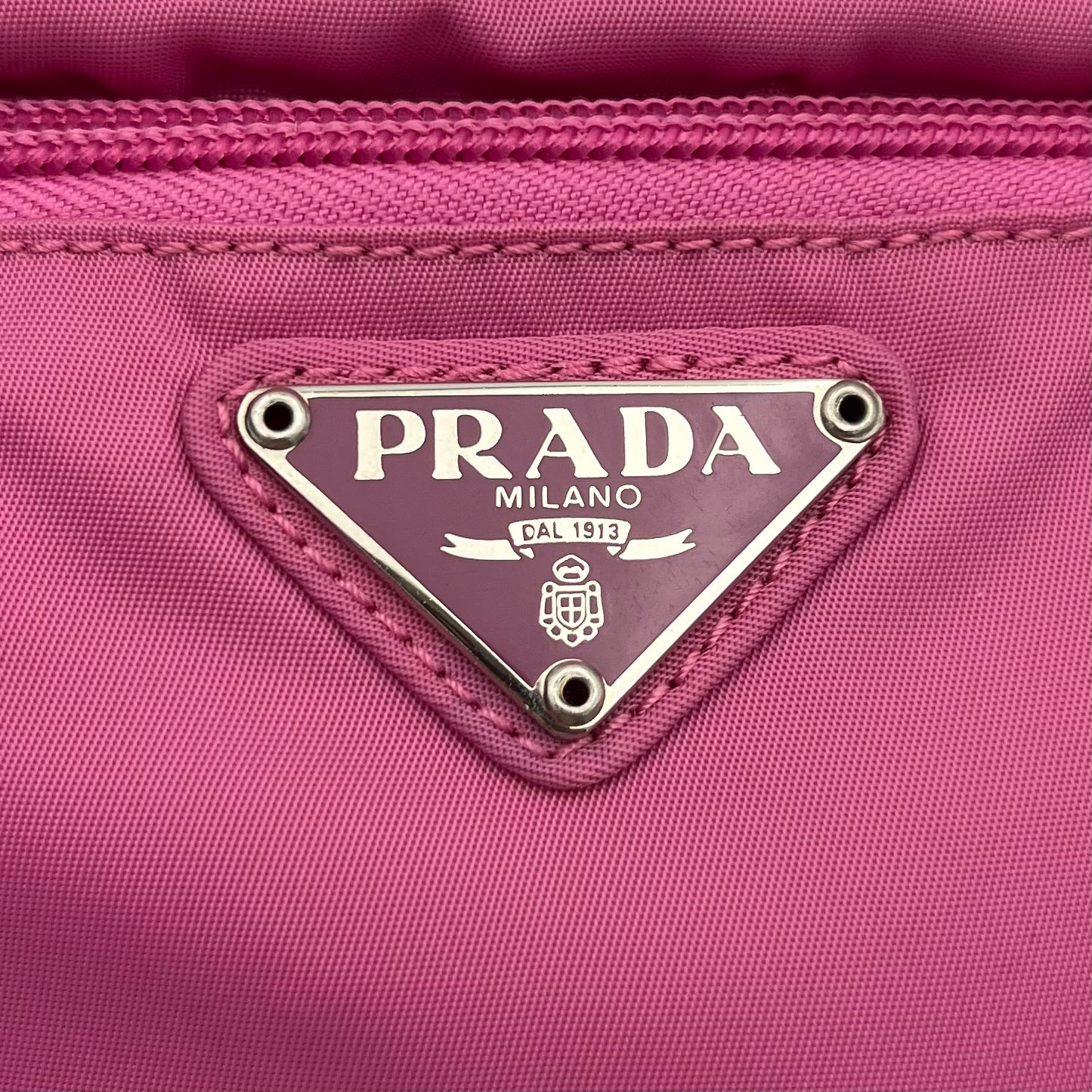 Prada Pink Nylon Mini Crossbody