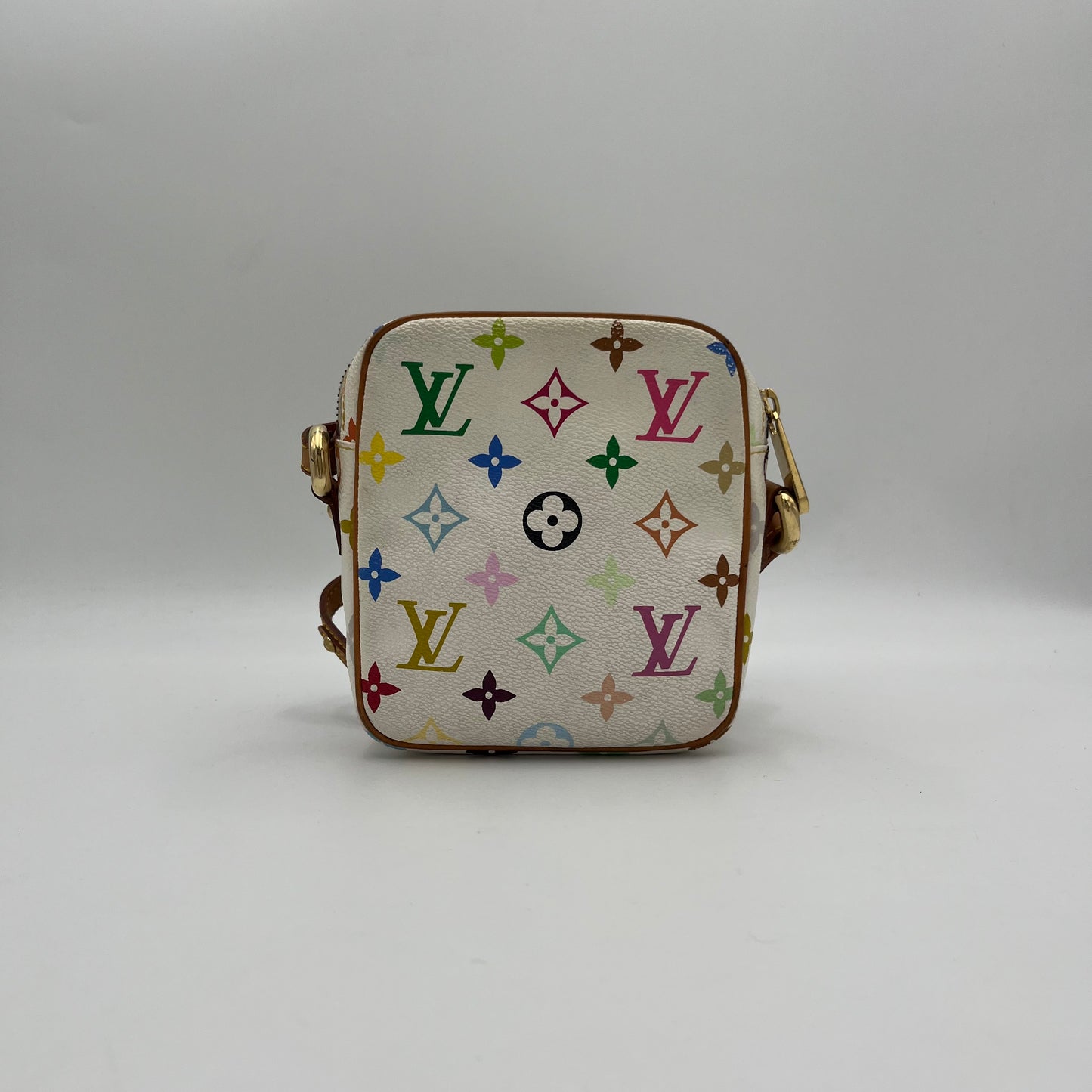 LV White Multicolor Rift Crossbody