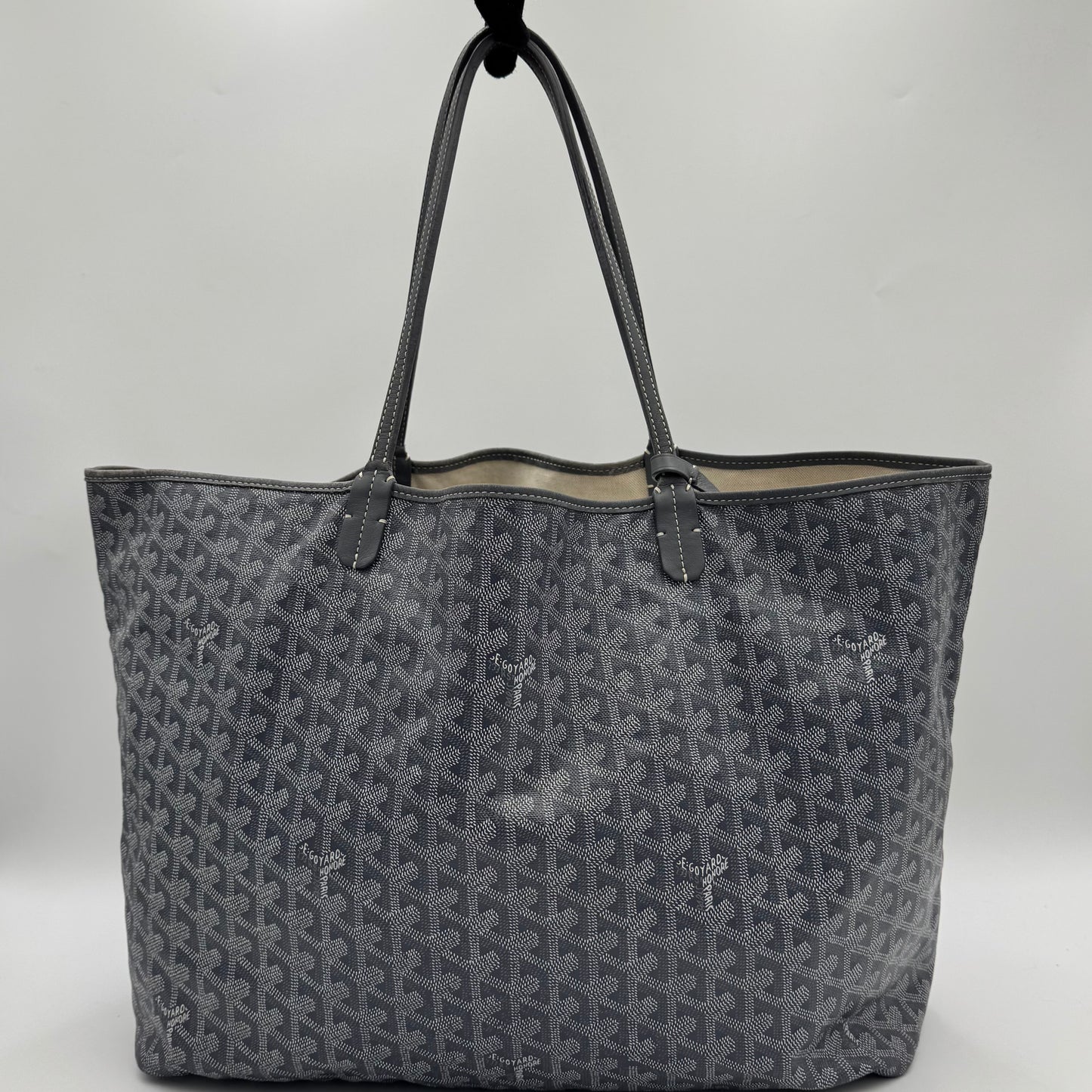Goyard Gray St. Louis GM Tote Bag