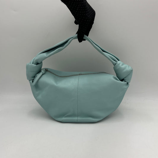 Bottega Veneta Light Blue Leather Double Knot Bag