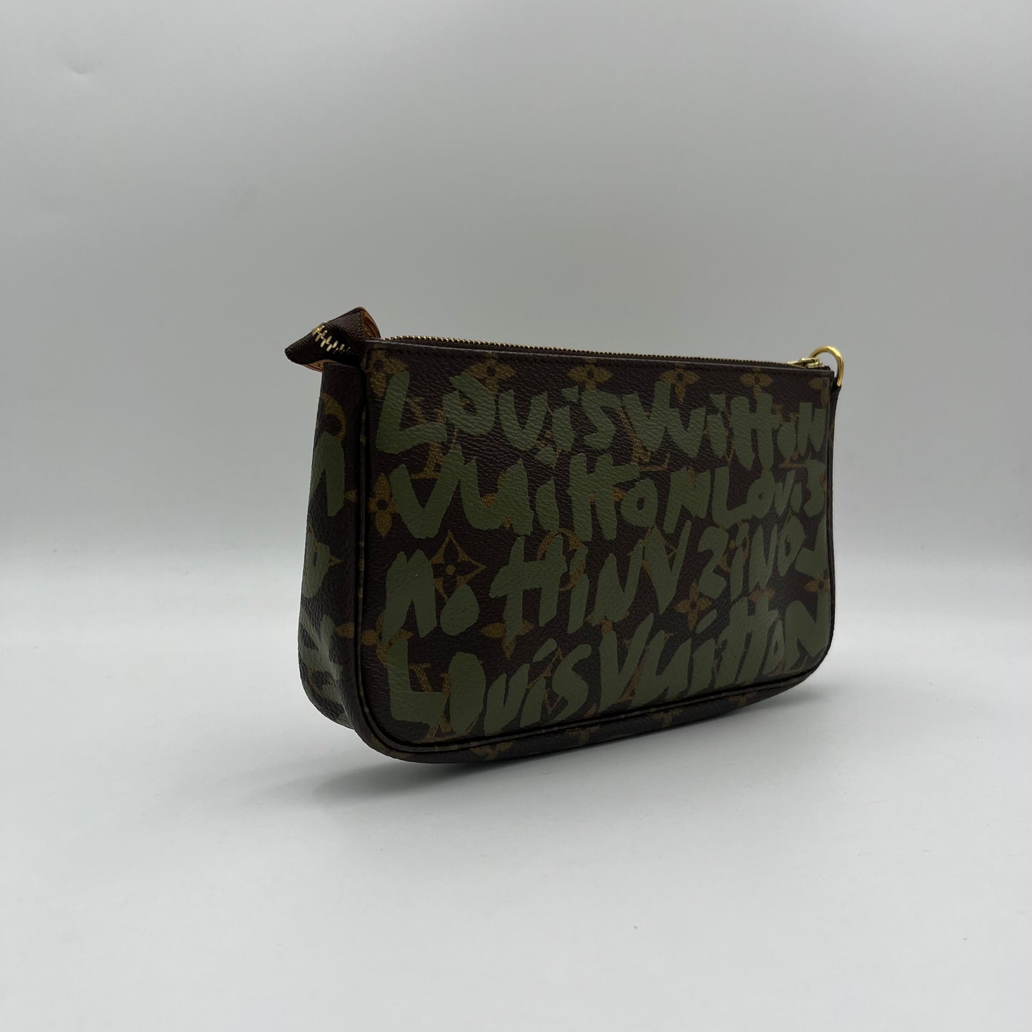 LV Stephen Sprouse Green Graffiti Pochette