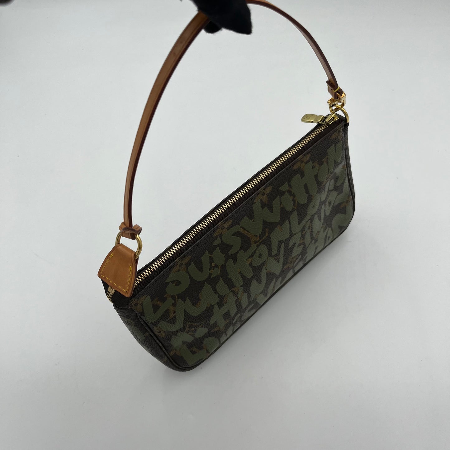 LV Stephen Sprouse Green Graffiti Pochette