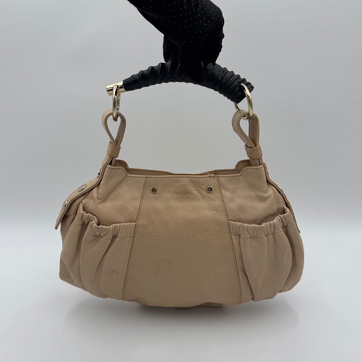 YSL Nude Pink Leather Rive Gauche Mombasa