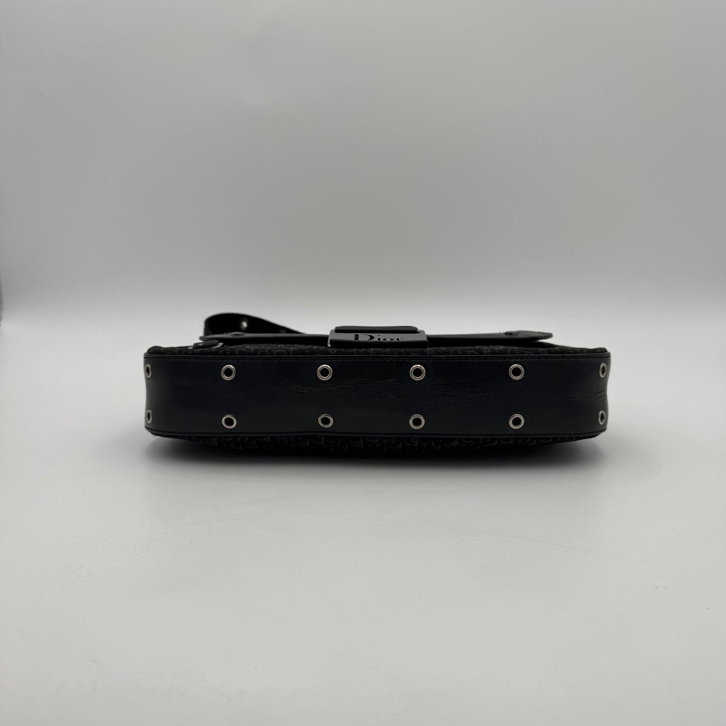 Christian Dior Black Trotter Canvas and Leather Street Chic Columbus