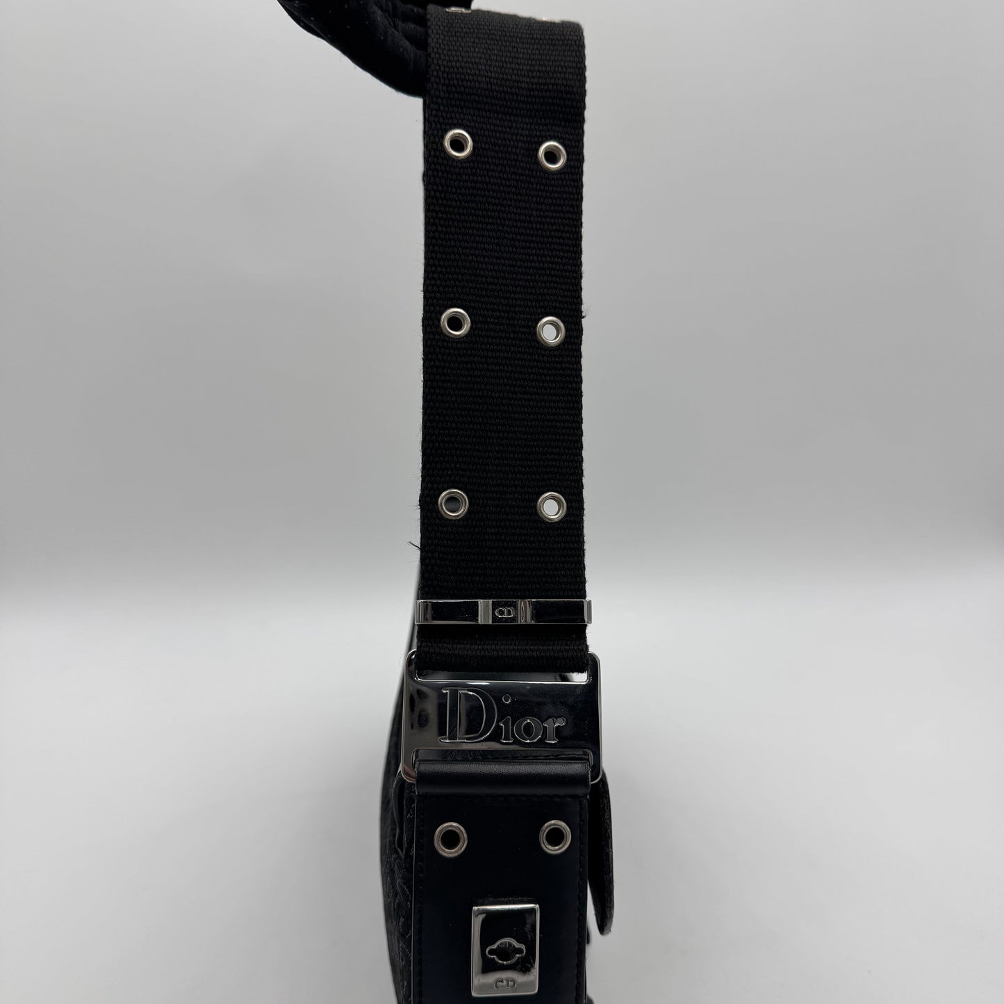 Christian Dior Black Trotter Canvas and Leather Street Chic Columbus