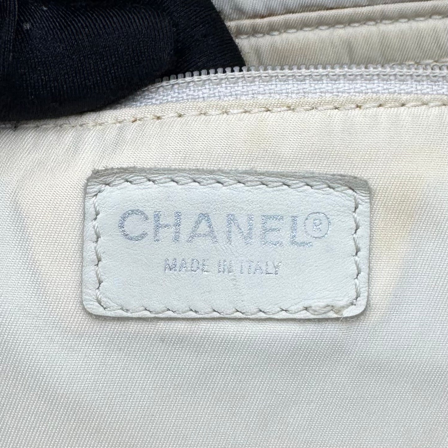 Chanel Pink Travel Line Nylon Vanity Shoulder Sling Bag