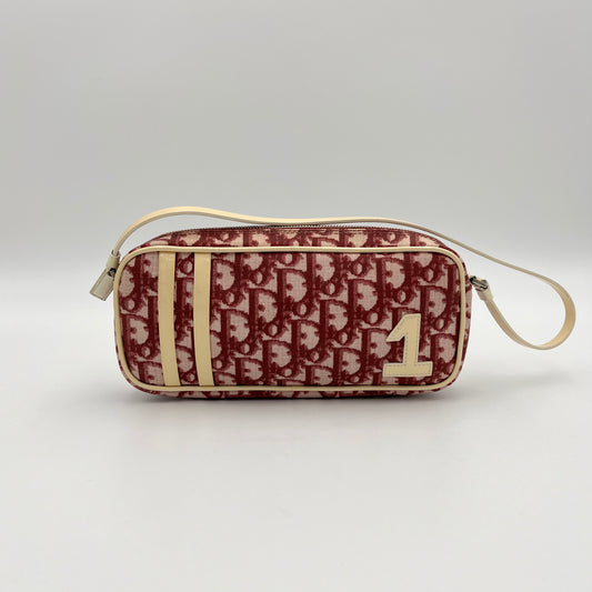 Christian Dior Burgundy Trotter No. 1 Pochette