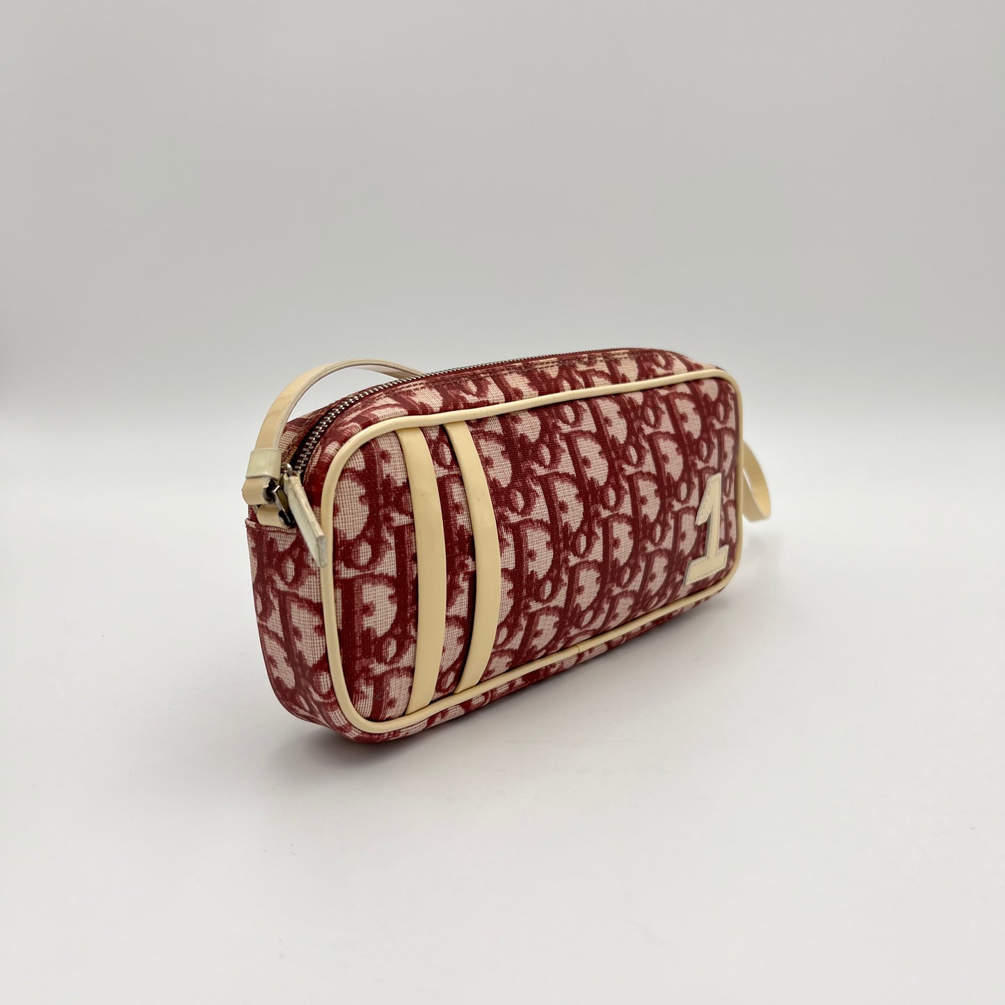 Christian Dior Burgundy Trotter No. 1 Pochette